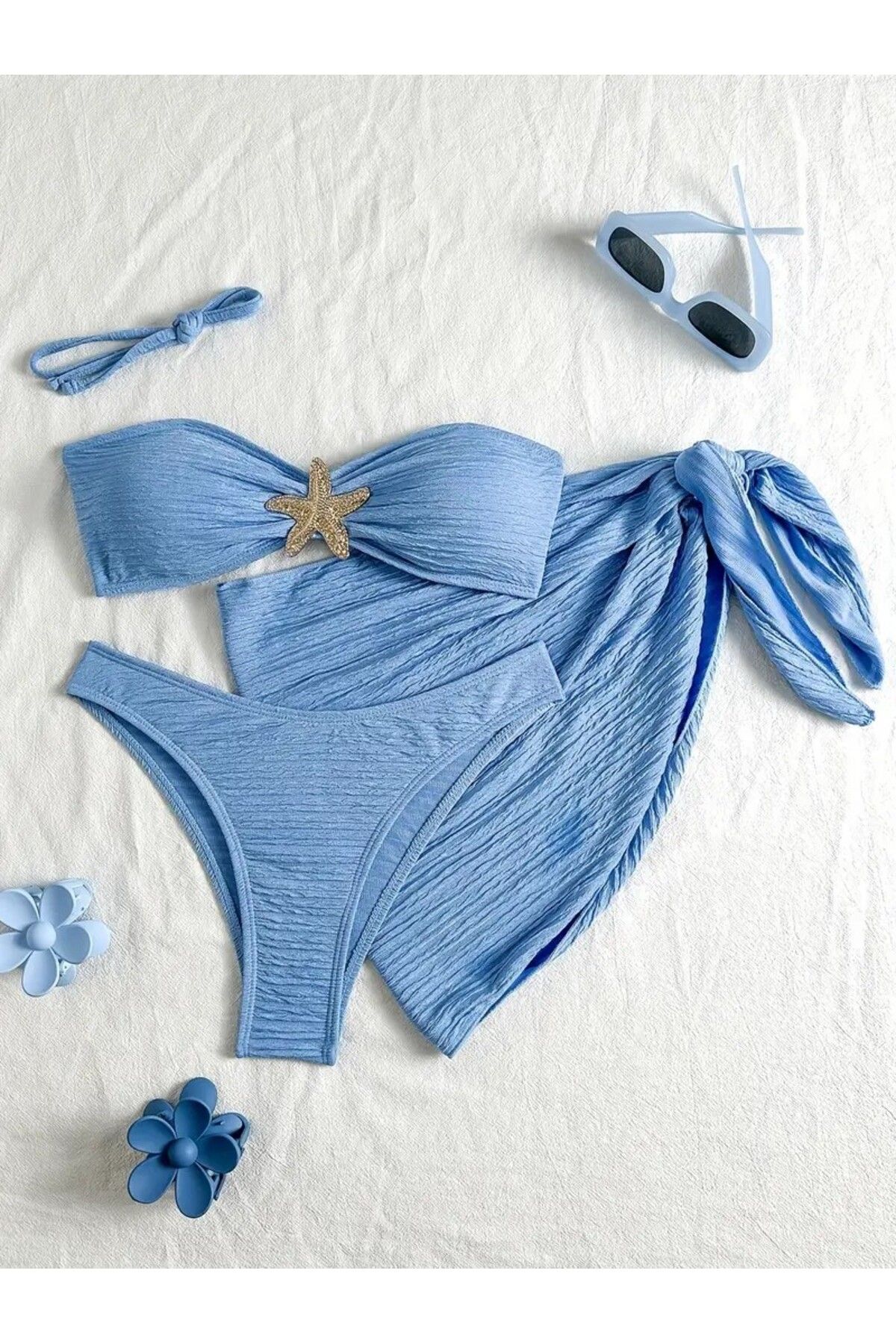 LORE MİEL Aksesuarlı Bikini Takımı