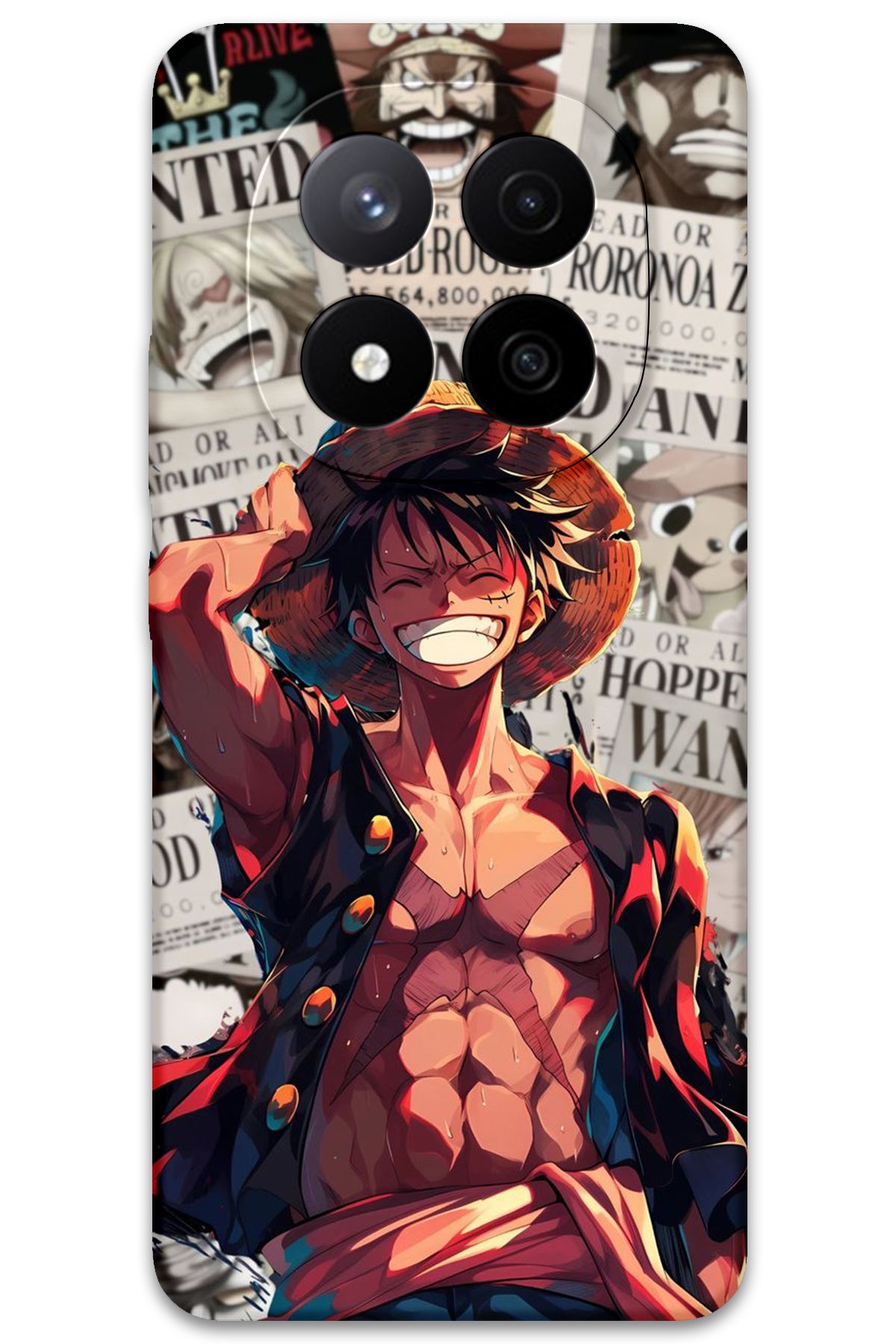 Gramaphone Xiaomi Redmi Note 14 Pro 5G Uyumlu Anime Desenli Telefon Kılıfı + Ekran Koruyucu - 5754
