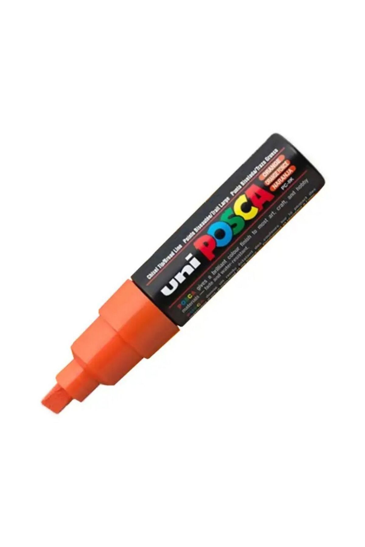 Uni Posca Posca Akrilik Marker Pc-8k (8MM) Fosforlu Turuncu