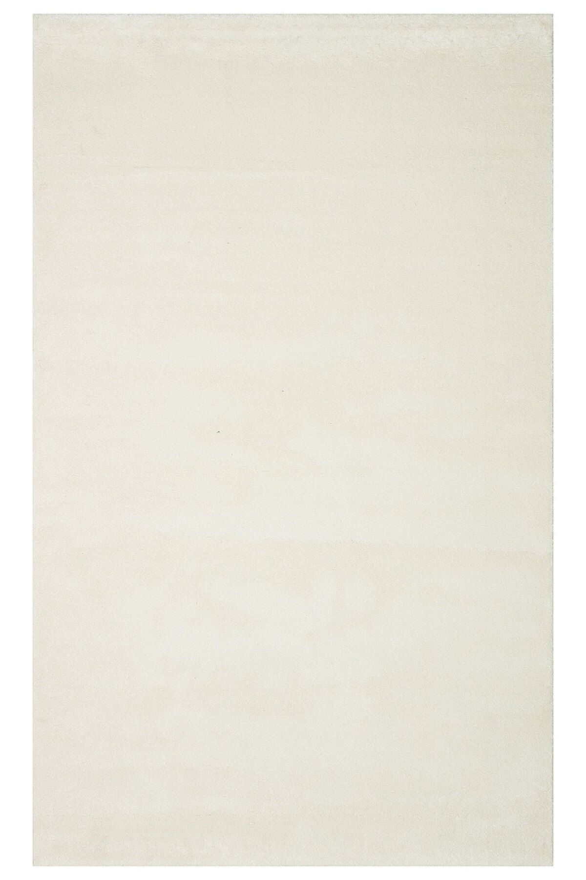 Eko Halı MAYER HALI LOTTO PLAIN WHITE Hav Toz Vermez Modern Sade Desenli Makine Halısı