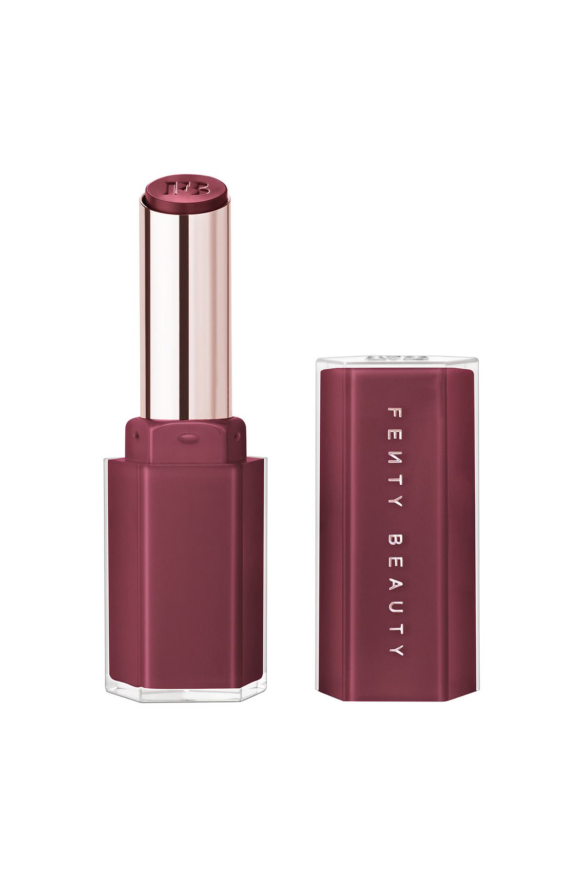 FENTY BEAUTY Yoğun Parlaklık Veren Dudakları Besleyen ve Dolgunlaştıran Nemlendirici Ruj - 06 - Riri (3,6 g)