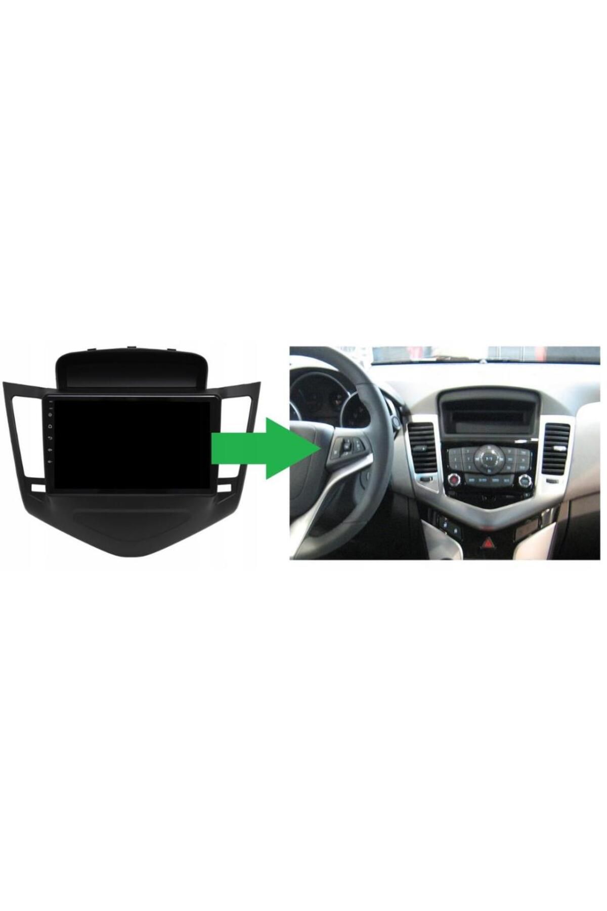 smartgo Chevrolet Cruze Uyumlu Android GPS Carplay 4+64 GB Kamera + Çerçeve (2008-2012)
