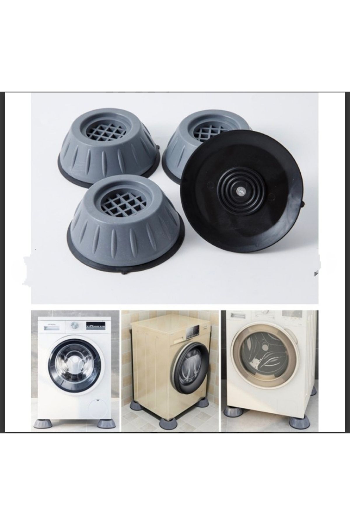 EFEGE HOME Çamaşır Makinesi Titreşim Engelleyici Set
