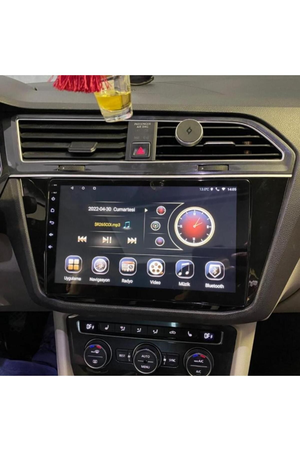 smartgo Volkswagen Tiguan Android GPS Carplay 4+64 GB Kamera + Çerçeve (2016-2023)