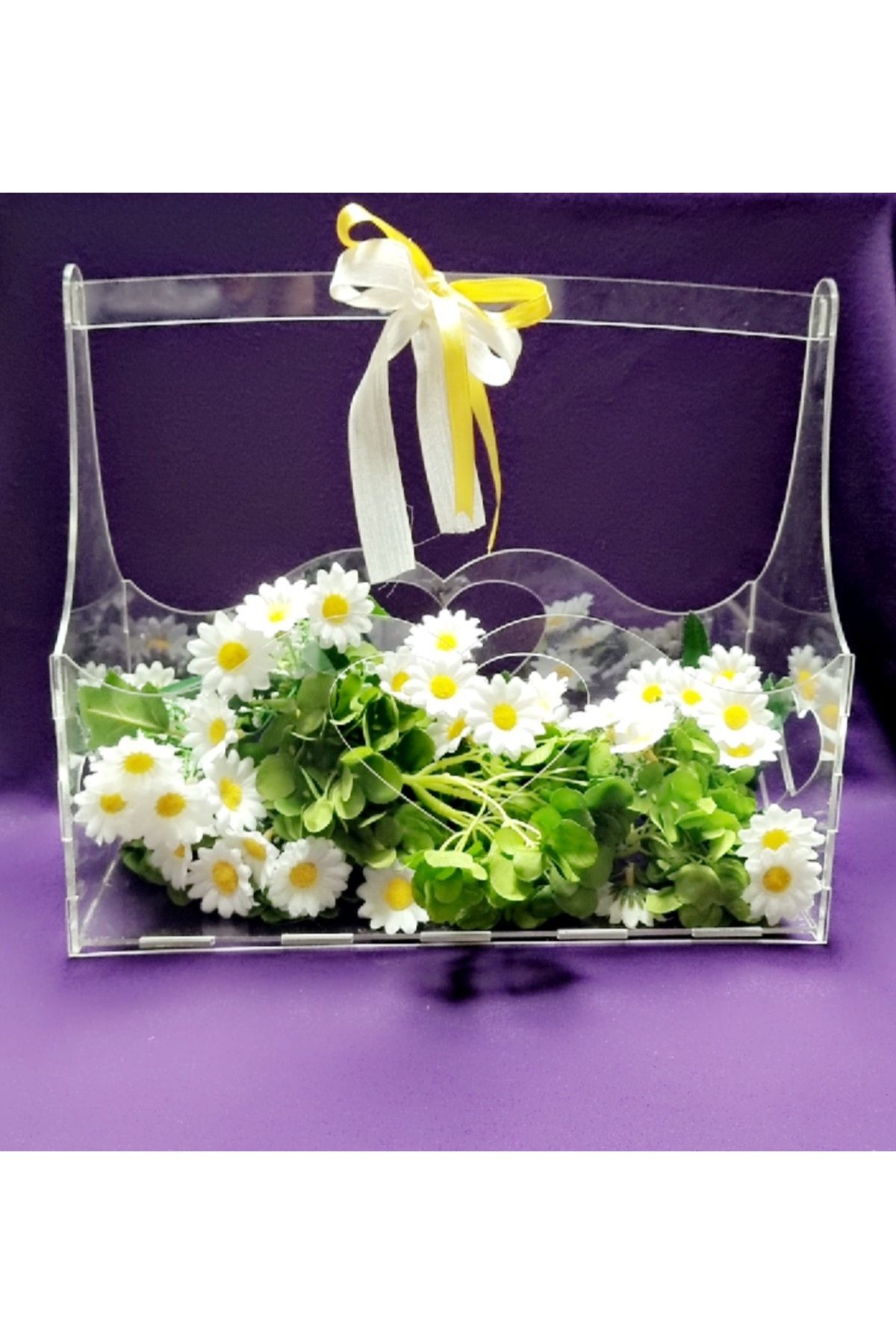 yellowa Akrilik sepet organizer kutu