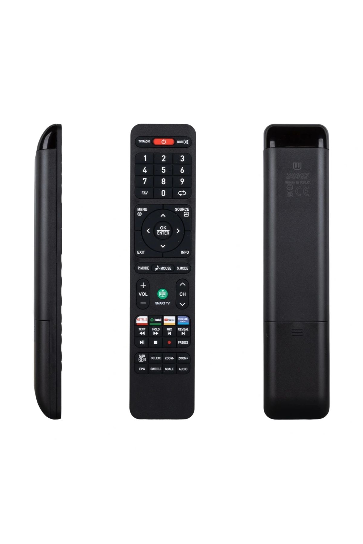 ALFA AKSESUAR 03 Onvo-saba-nordmende-morıo Beın - Tabıı- Netflıx- Youtube Tuşlu Androıd Smart Lcd Tv Kumanda