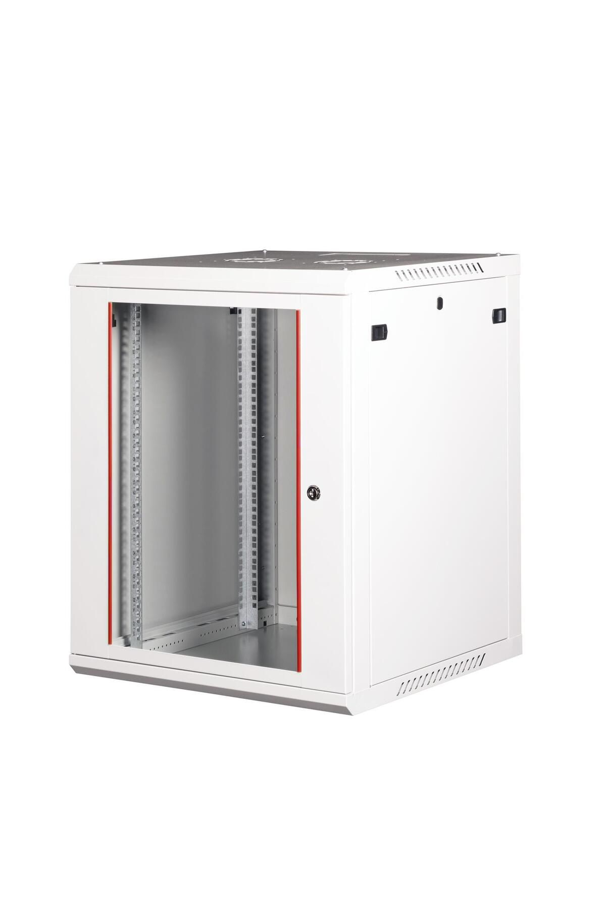 Lande - 15u 19" Duvar Tipi Rack Kabinet – Genişlik: 600 Mm | Derinlik: 600 Mm – Açık Gri