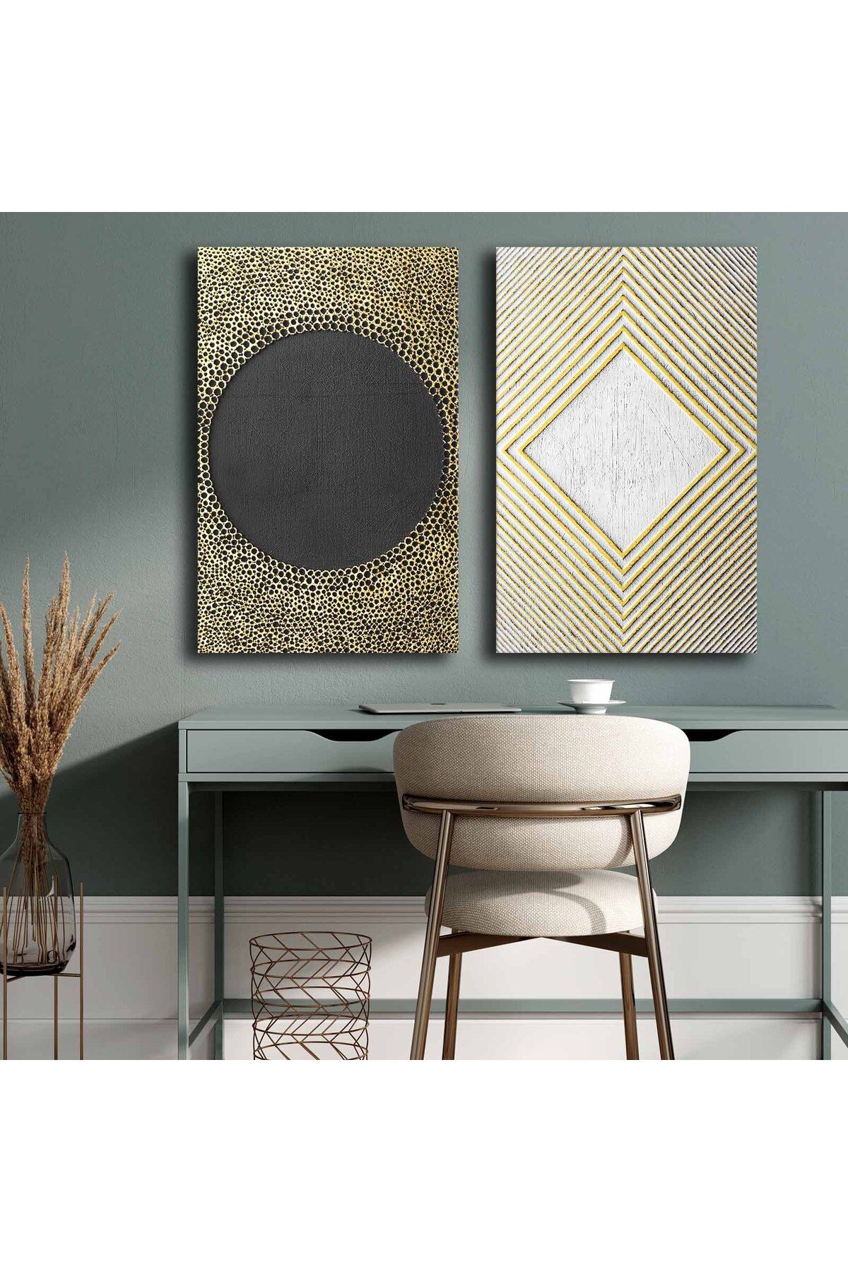 Özgül Grup 2 PARÇA 45x70 CANVAS TABLO