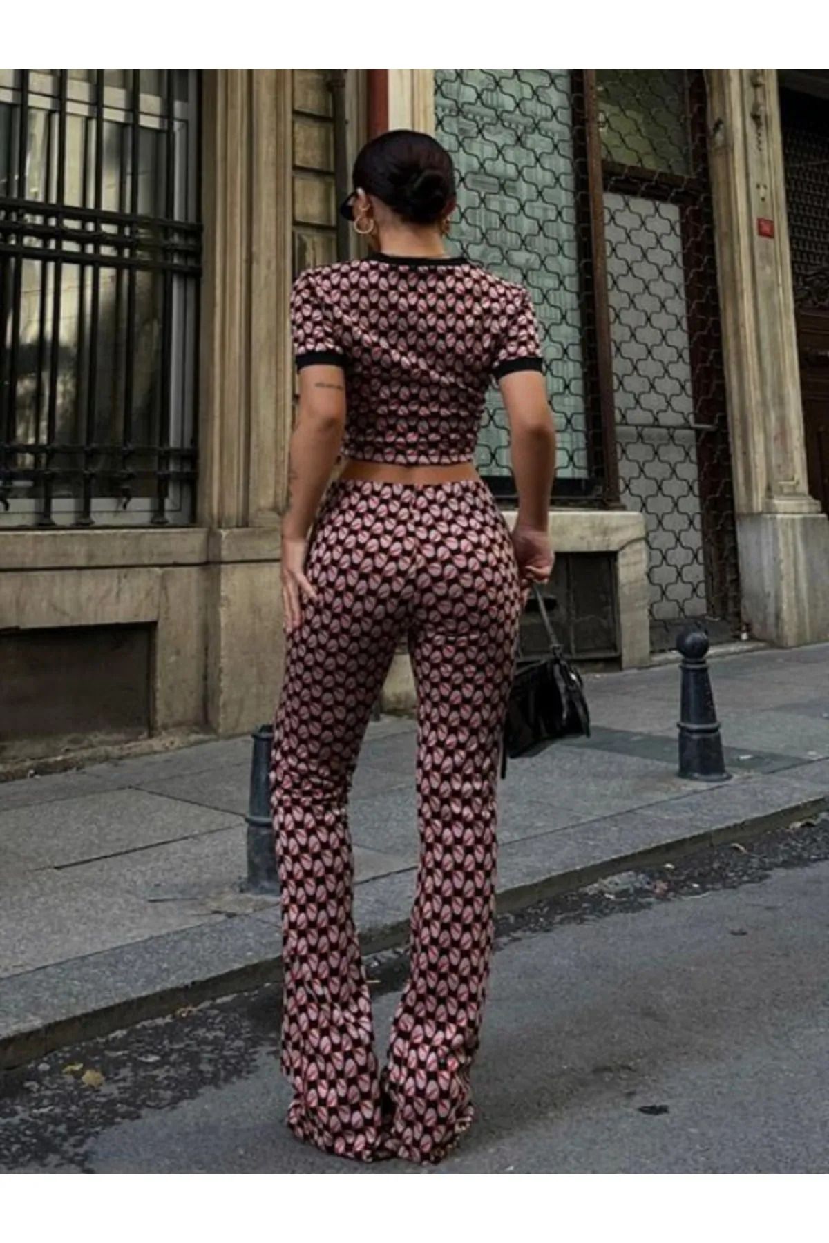 ALPACO CROP PANTOLON İKİLİ TAKIM