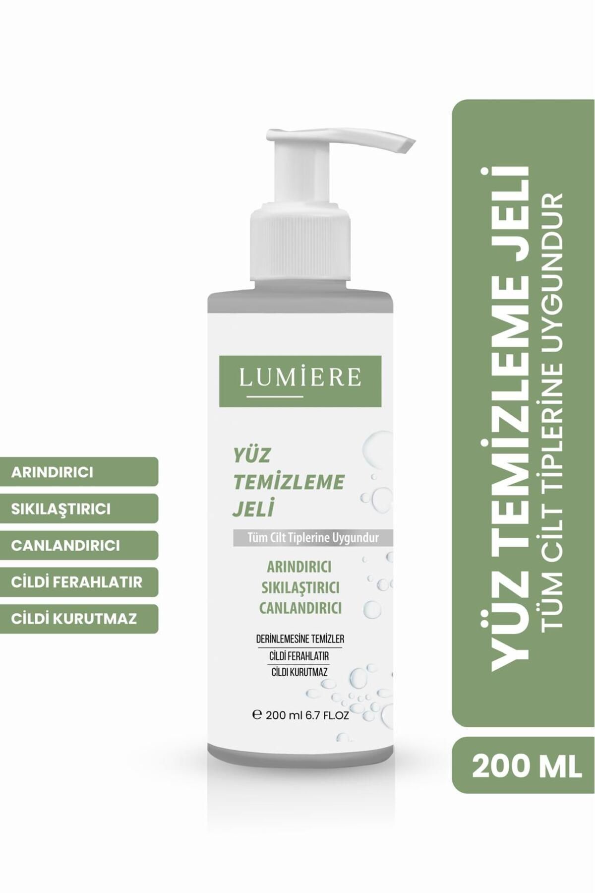 LumiereCare Dengeleyici, Aydınlatıcı Tüm Cilt Tiplerine Uygun Yüz Yıkama Jeli 200 ml