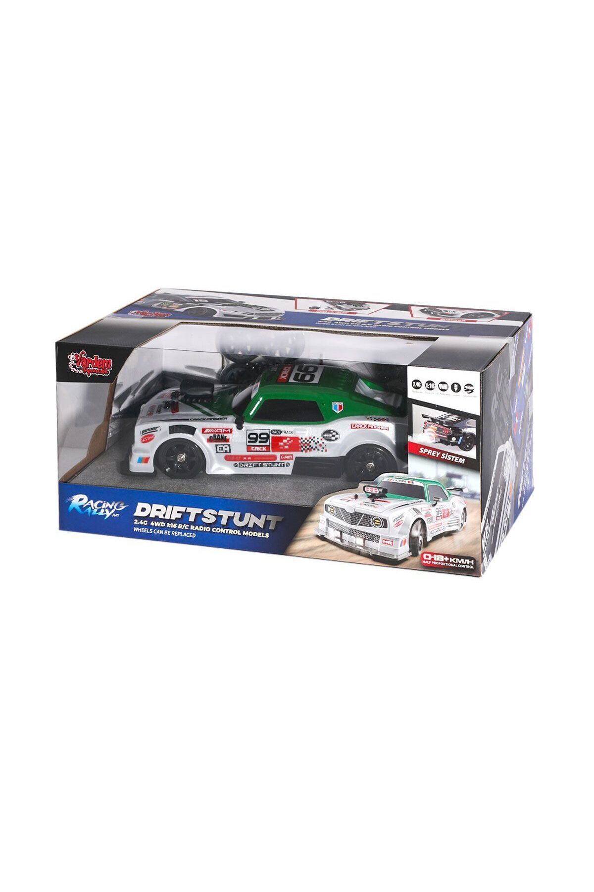 Russet HB-SC16A08 Kumandalı 4x4 Drift Araba Işıklı ve Buharlı -Vardem Oyuncak