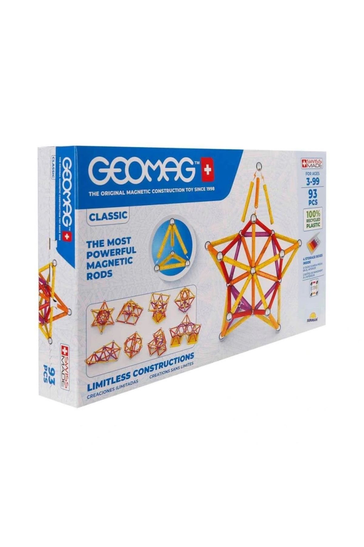 Eng Nessiworld 0273 Manyetik Zeka Oyunu 93 Parça -Sunman
