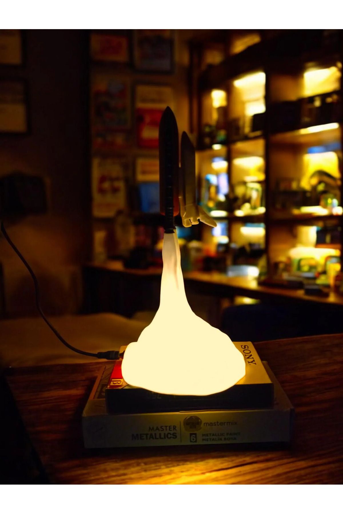 NovalisDesign Space Shuttle Roket Lamba