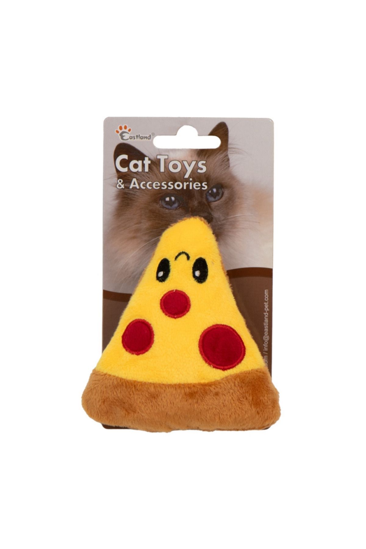 Eastland Catnipli Hışırtılı Peluş Pizza 11 cm