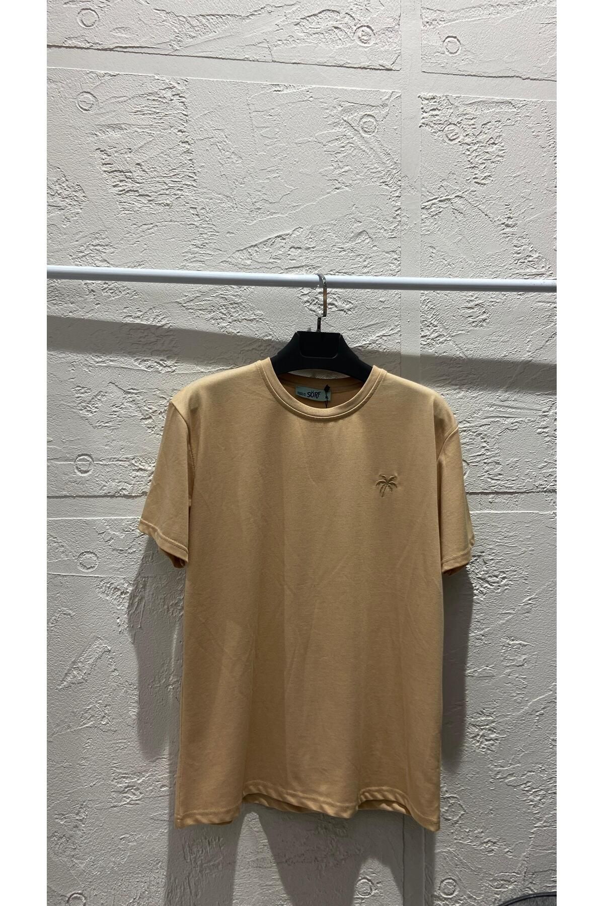 KAREA WEAR PALMİYE Nakışlı Oxford Tshirt