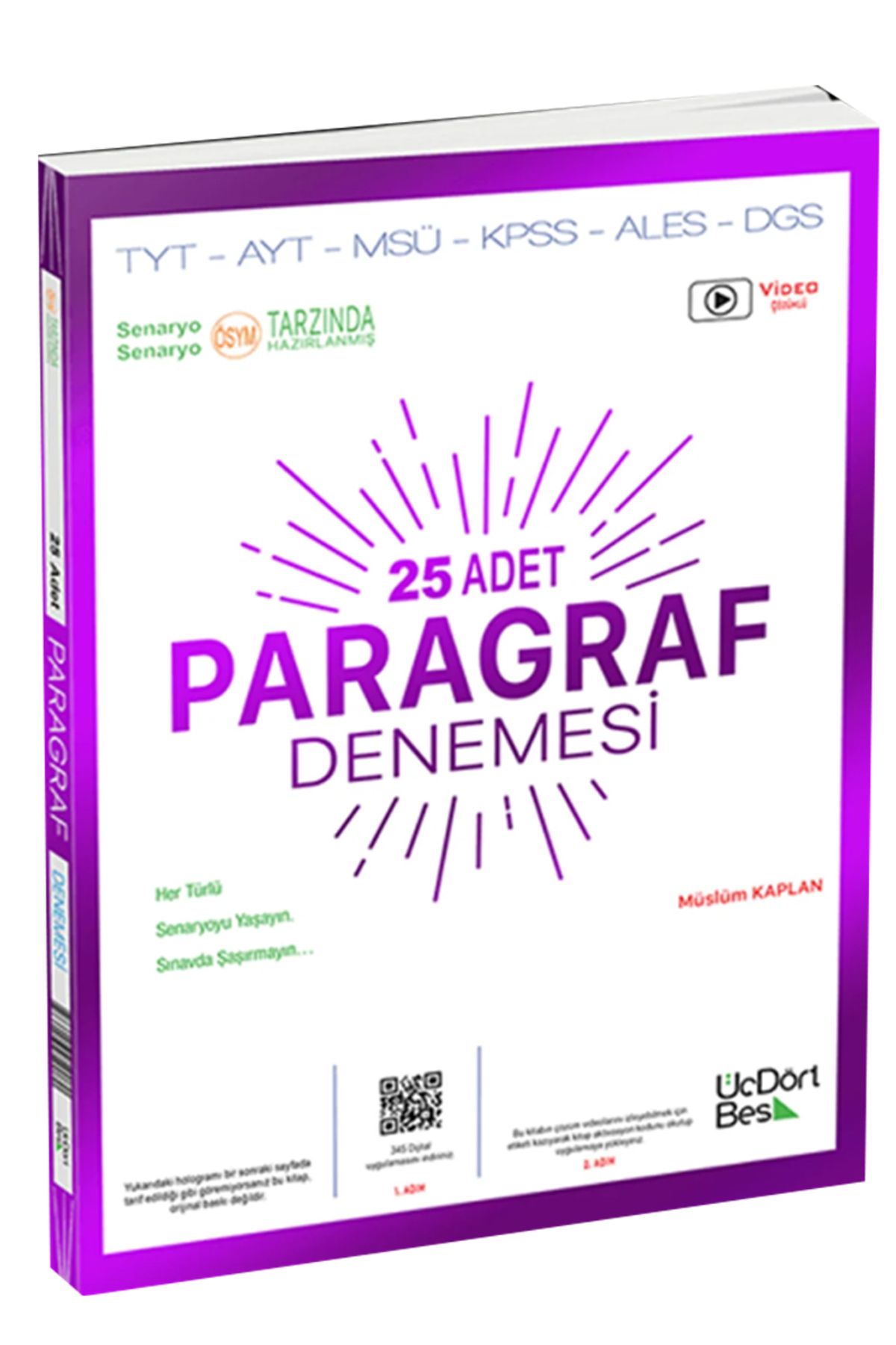 Altınpost Yayınları 25'li Paragraf Deneme