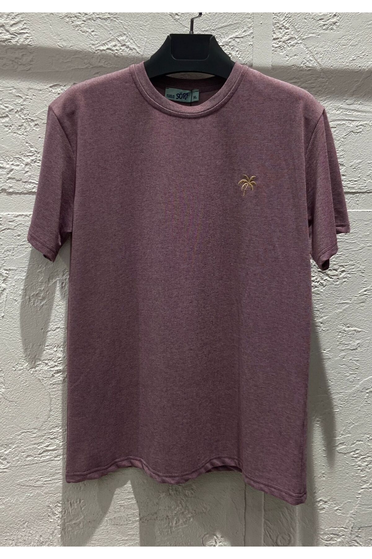 KAREA WEAR PALMİYE Nakışlı Oxford Tshirt