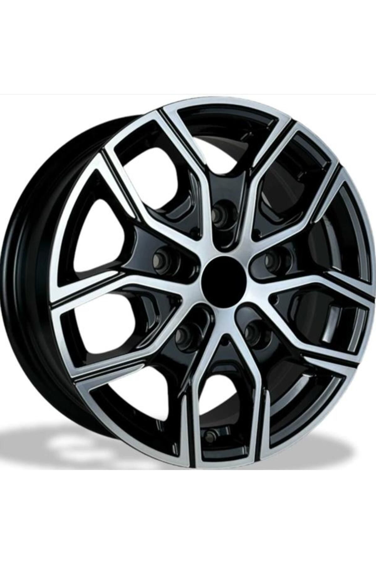 Emr -E286-01 8.0x18" -5x120 ET45 65.1 Black Polished Jant (4 Adet)