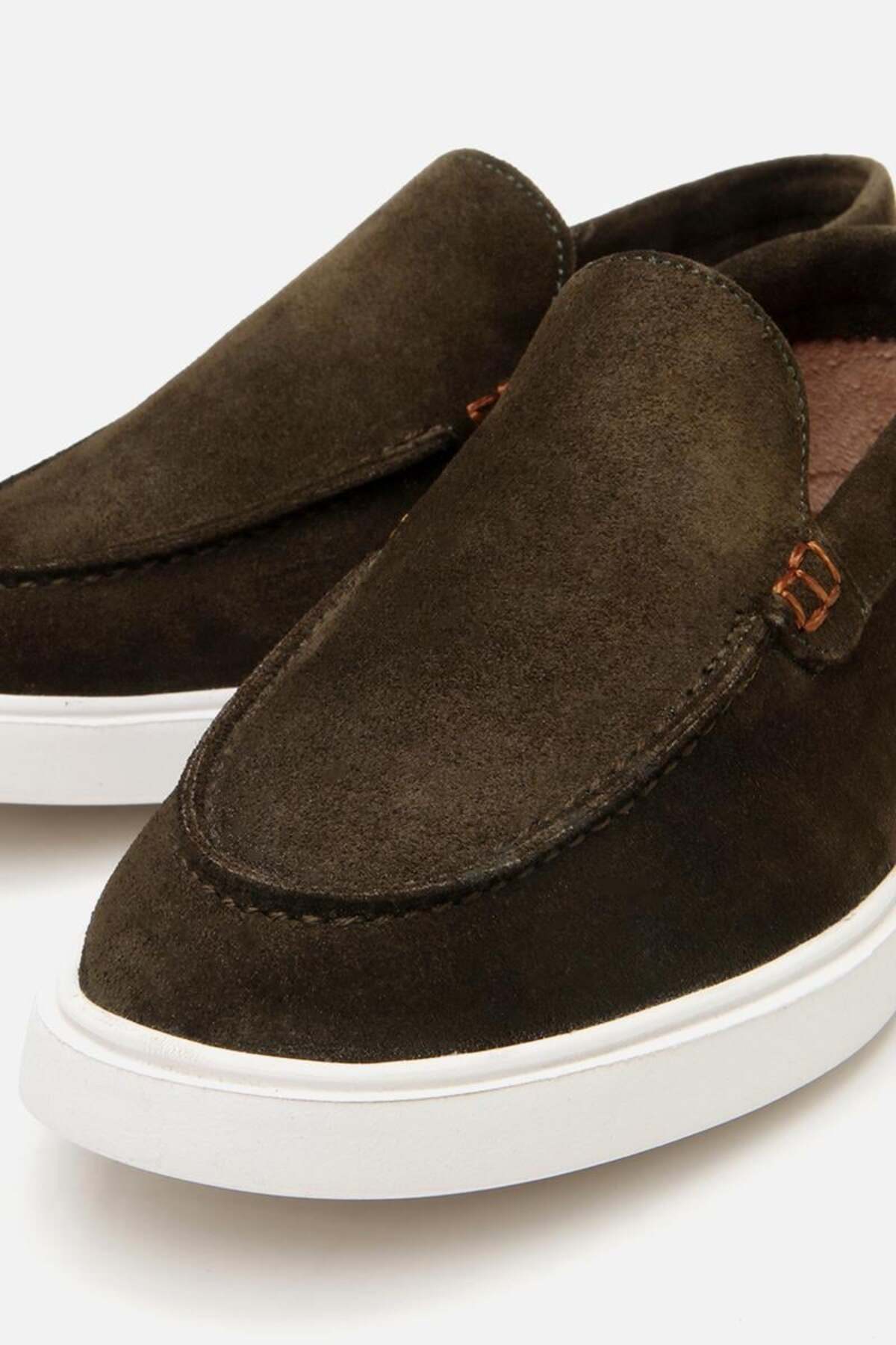 Yaya by Hotiç Yeşil Erkek Loafer Ayakkabı 02AYY308530A840 görsel 3