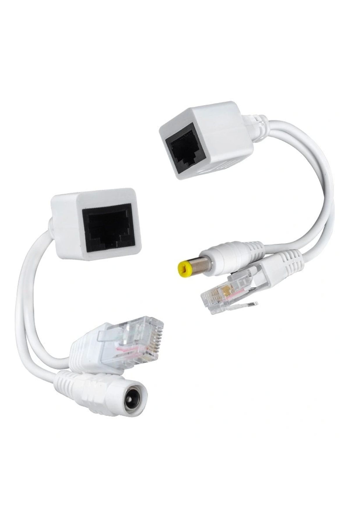 ALFA AKSESUAR 03 Ip Kamera Poe Kablosu Pasif Poe Splıtter Dişi Erkek Power Uç