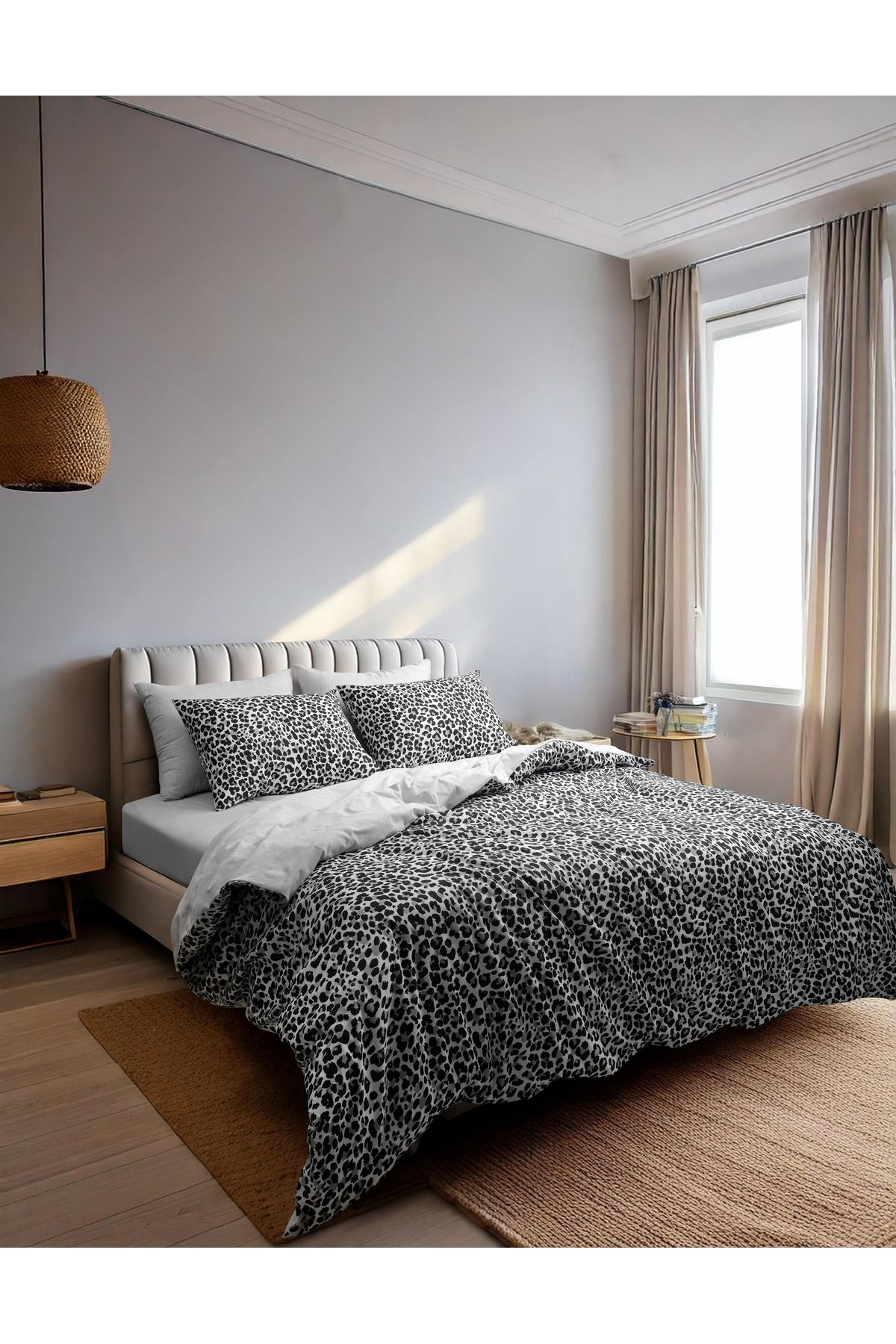 ENESSA Çift Kişilik Nevresim Seti 200*220 cm Nevresim + 2 adet Yastık kılıfı