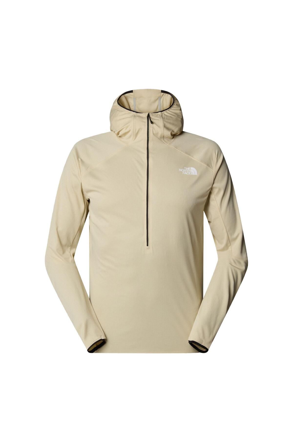 THE NORTH FACE Erkek SUMMIT DIRECT SUN HOODIE Svetşört NF0A84PTAWA1 Bej-L