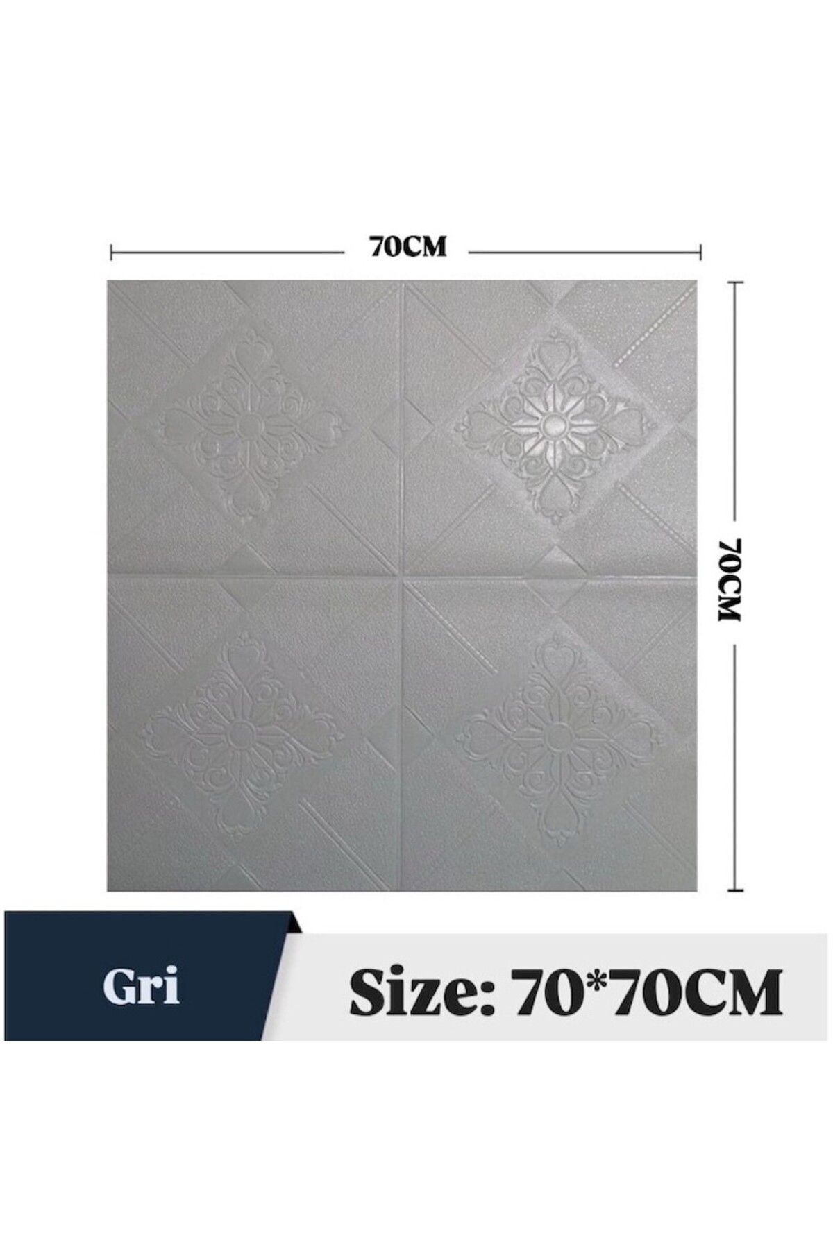 HOZRO-Set 20 x Tapet 3D self-adhesive HOZRO, Brick pattern, covers 10.78 sqm, modern design, easy to insta 3