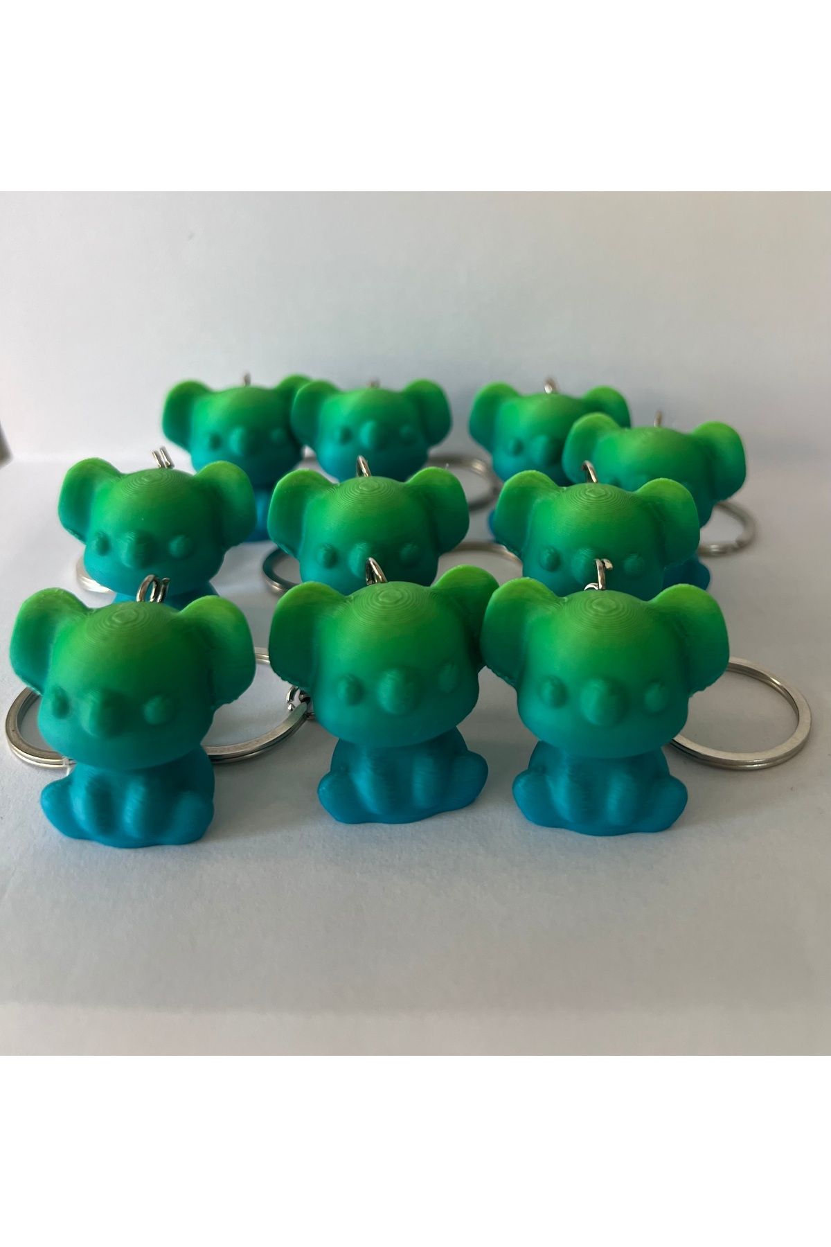 LİDYACCESSORY Koala renkli anahtarlık 10 adet