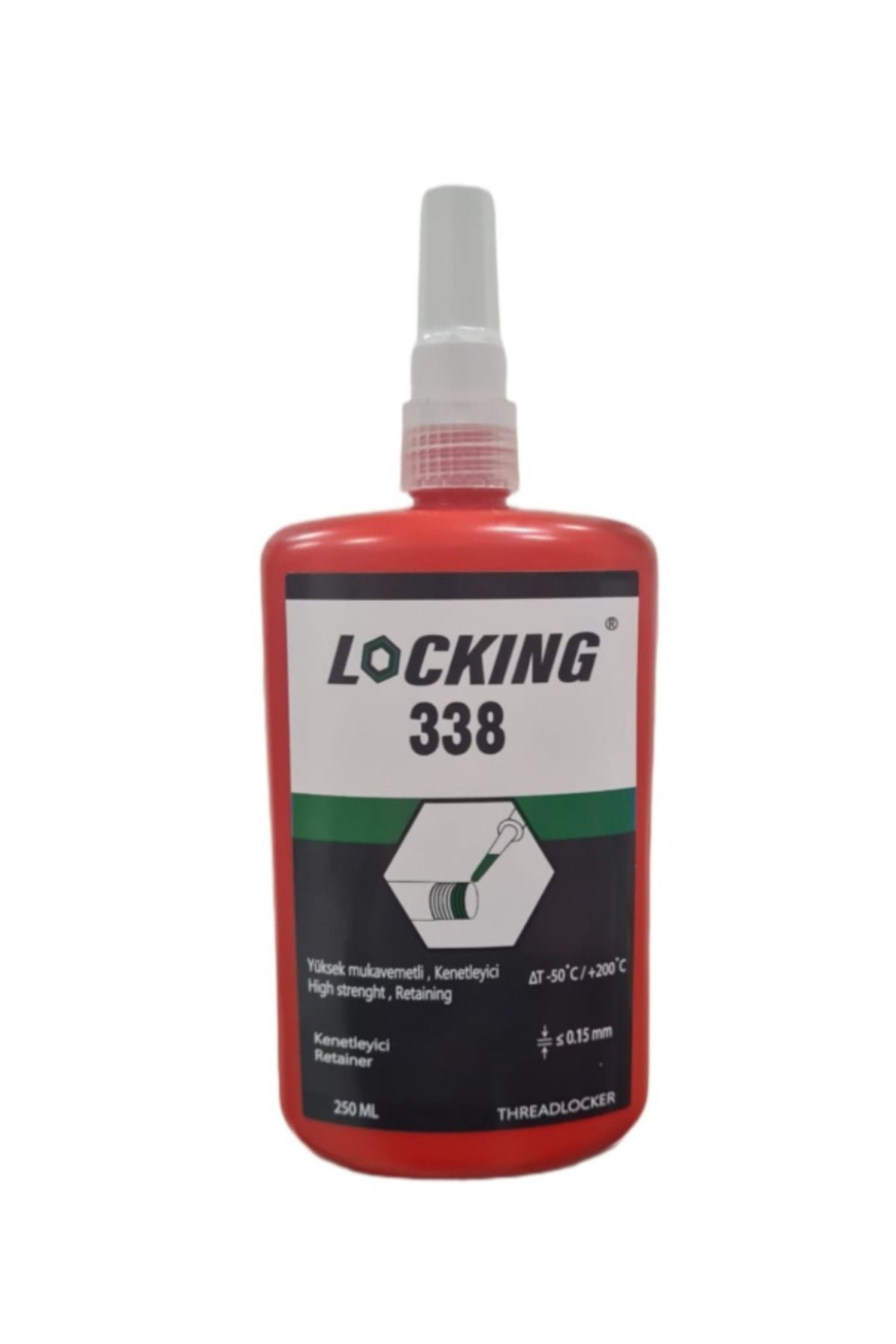 YRS 10 ADET 338 YÜKSEK KUVVET KENETLEYİCİ 50 ML