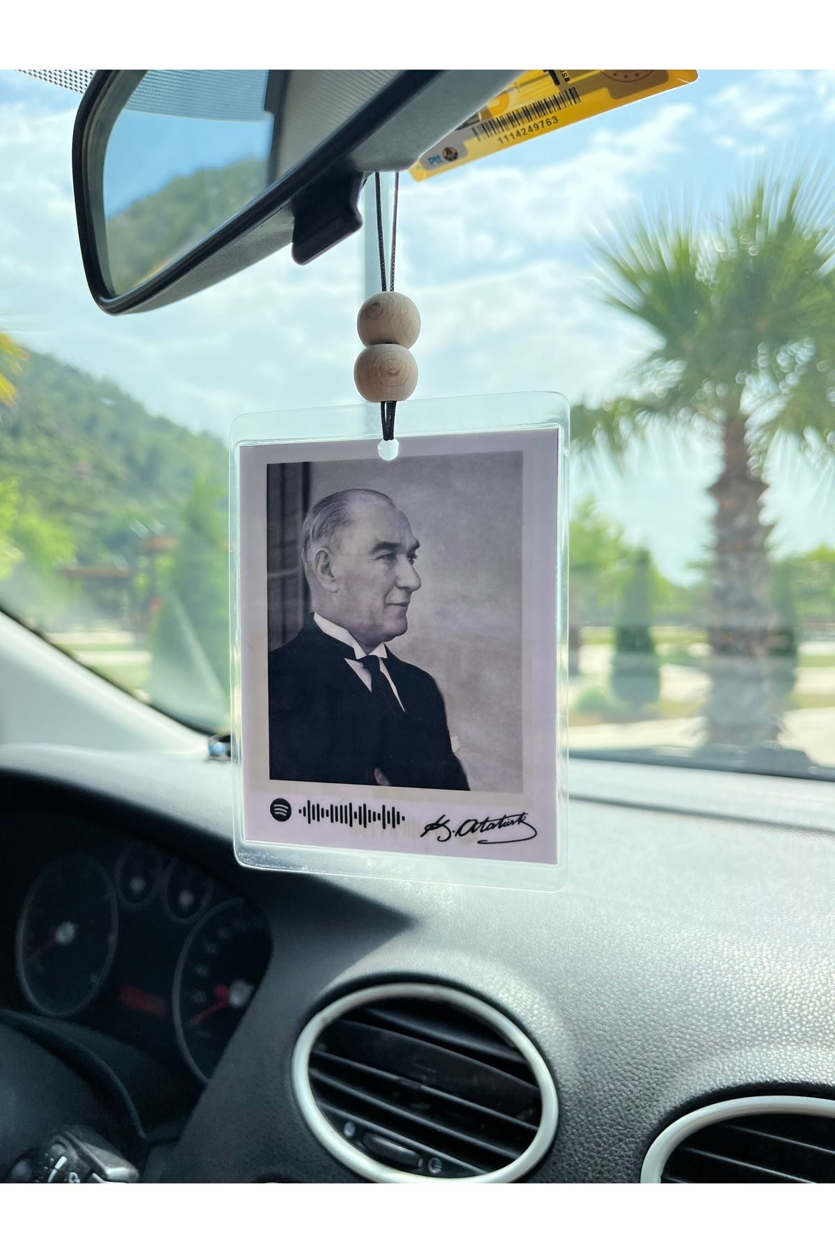 baucollection Fotoğraflı Araba Süsü, Kişiselleştirilmiş Oto süsü, Kokusuzdur, Sevgililer Günü için Hediye Fikri