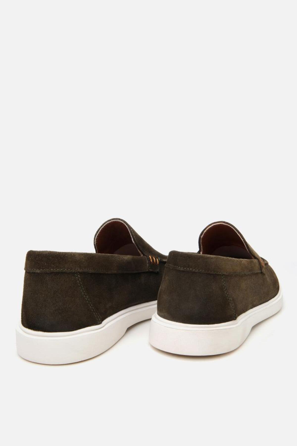 Yaya by Hotiç Yeşil Erkek Loafer Ayakkabı 02AYY308530A840 görsel 5
