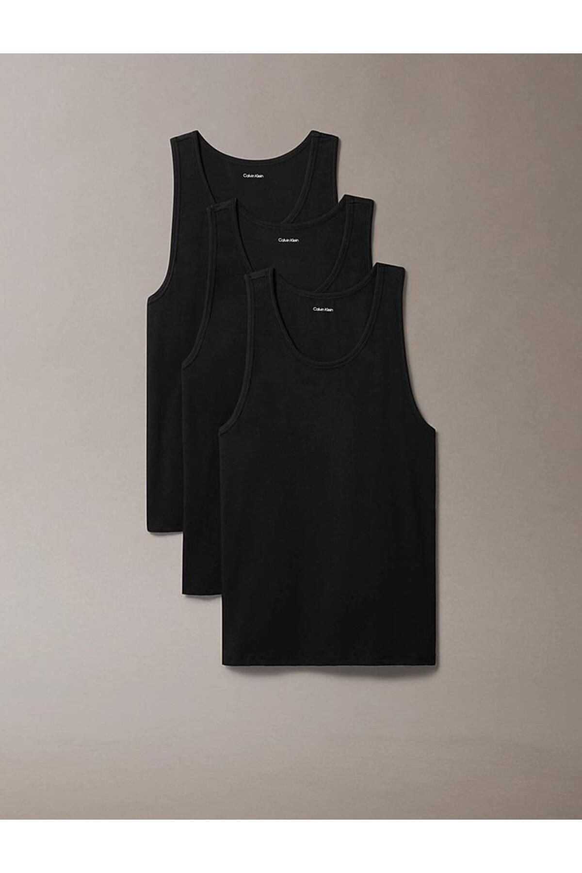 Calvin Klein Erkek TANK 3PK T-Shirt