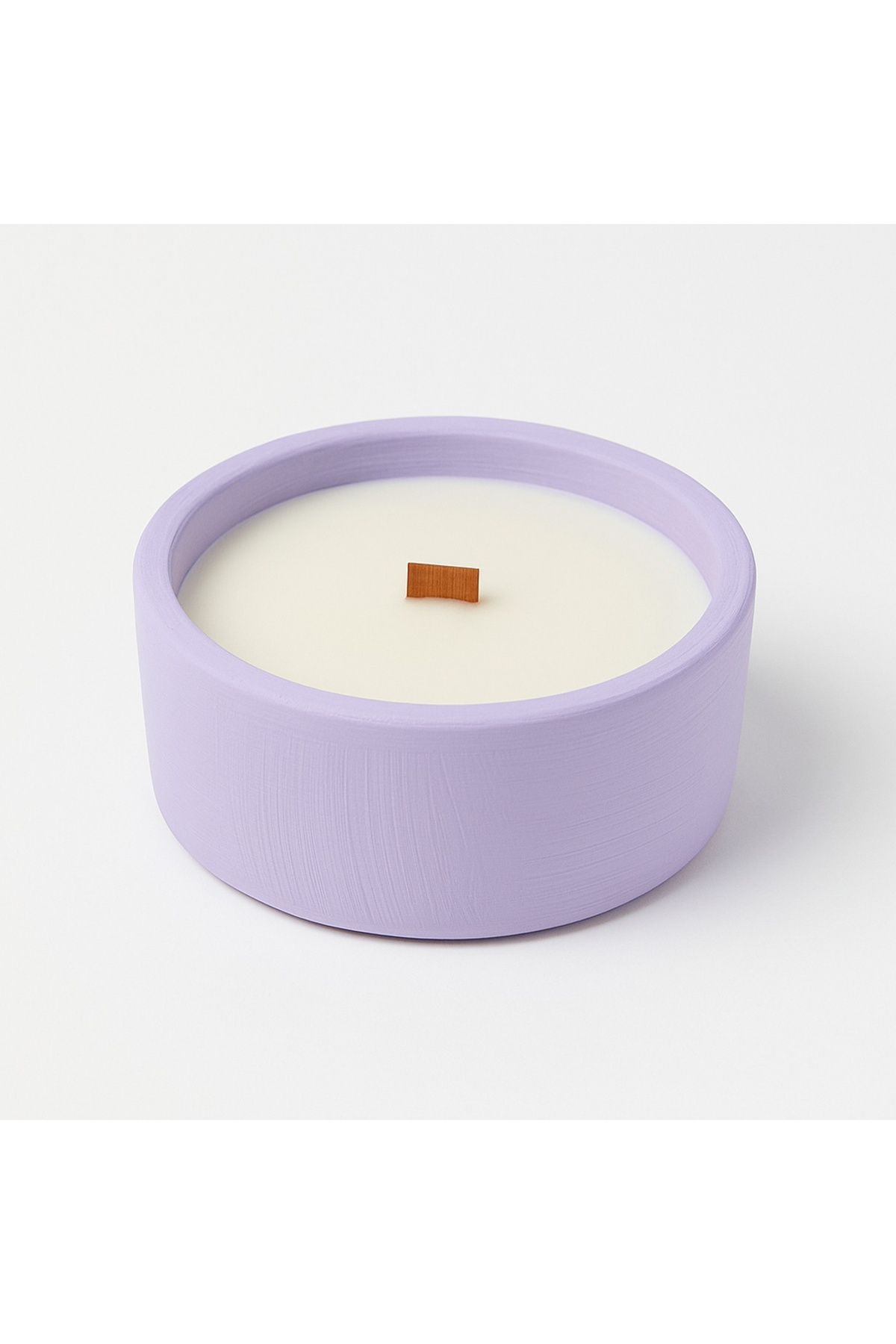 Nish Candles Pastel Renkli Beton Saksıda Kokulu Soya Mum – Limon, Guayaba & Egzotik Çiçek Aromalı