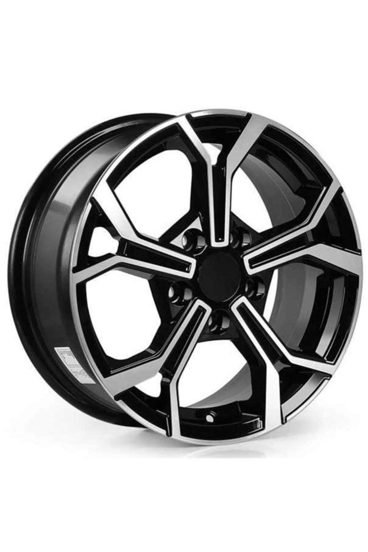 Emr -W7516-02 6.5x15" -5x100 ET35 57,1 Deep Black Diamond Gloss Jant (4 Adet)