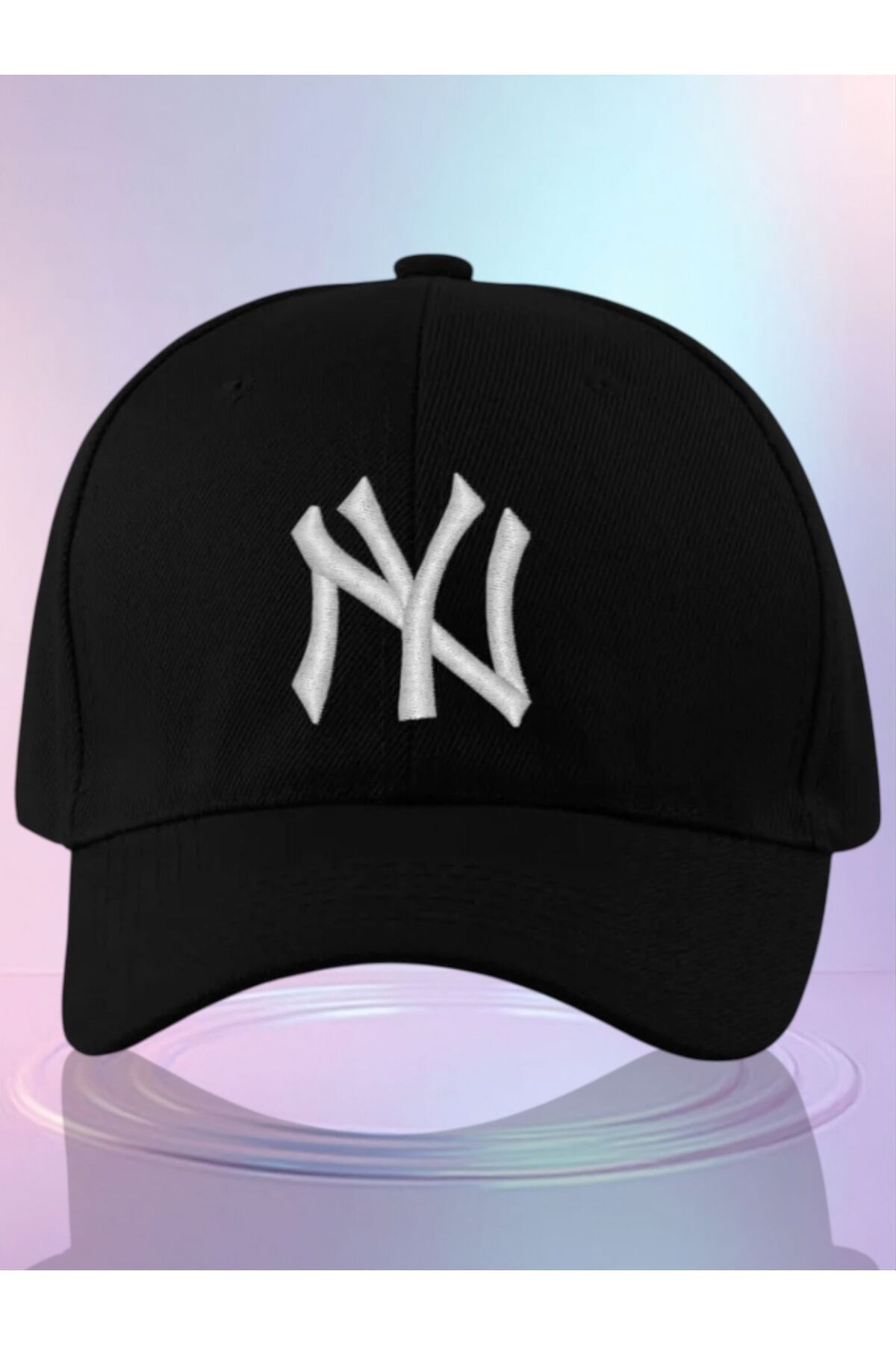 Ems Ny New York Unisex Nakışlı Arkadan Cırtlı Şapka