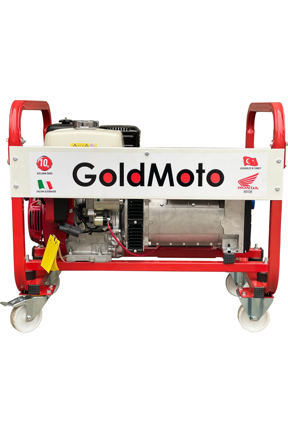 gold moto Goldmoto GM9.5BJHE Benzinli Jeneratör 8.2kVA Monofaze Marşlı