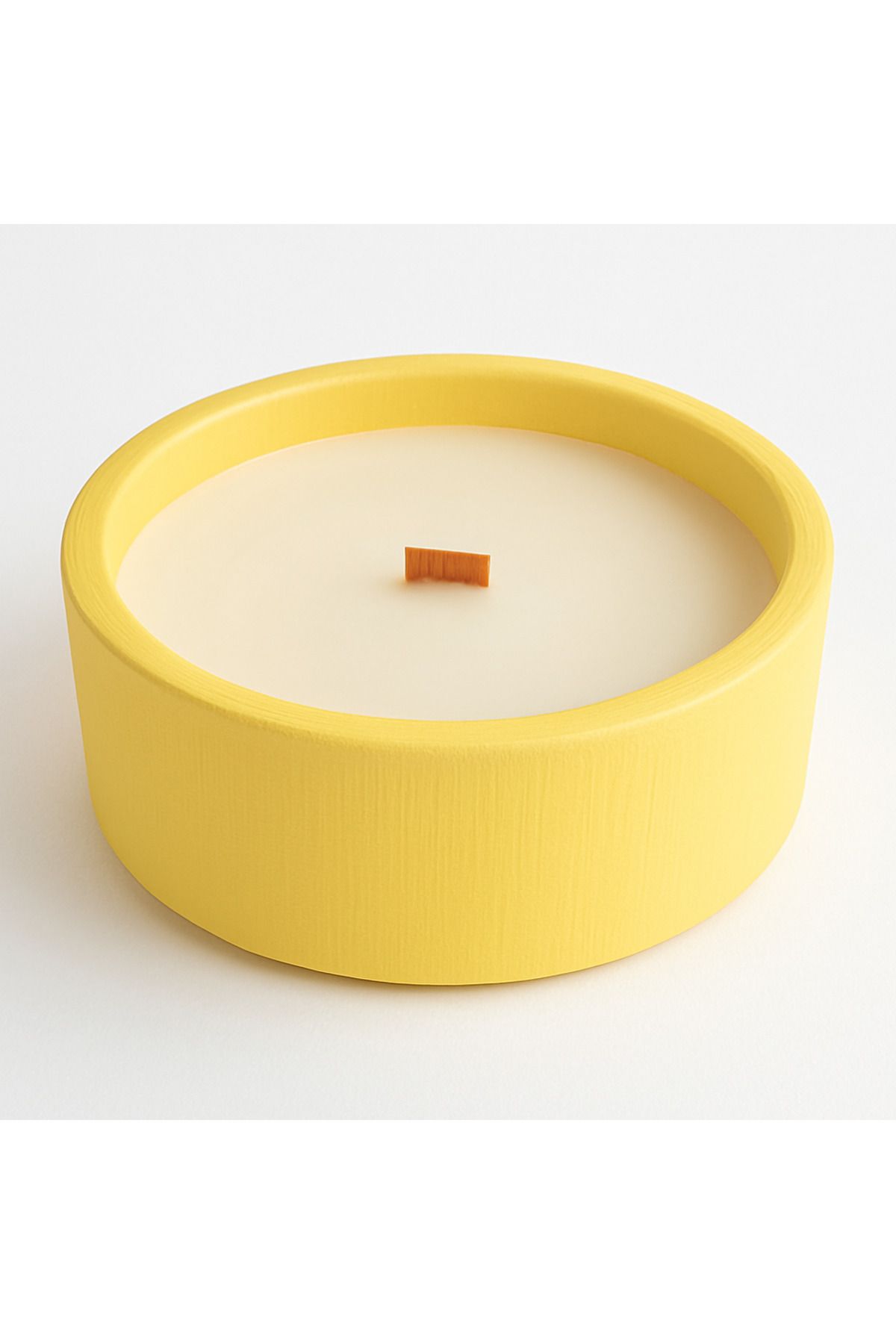 Nish Candles Pastel Renkli Beton Saksıda Kokulu Soya Mum – Limon, Guayaba & Egzotik Çiçek Aromalı
