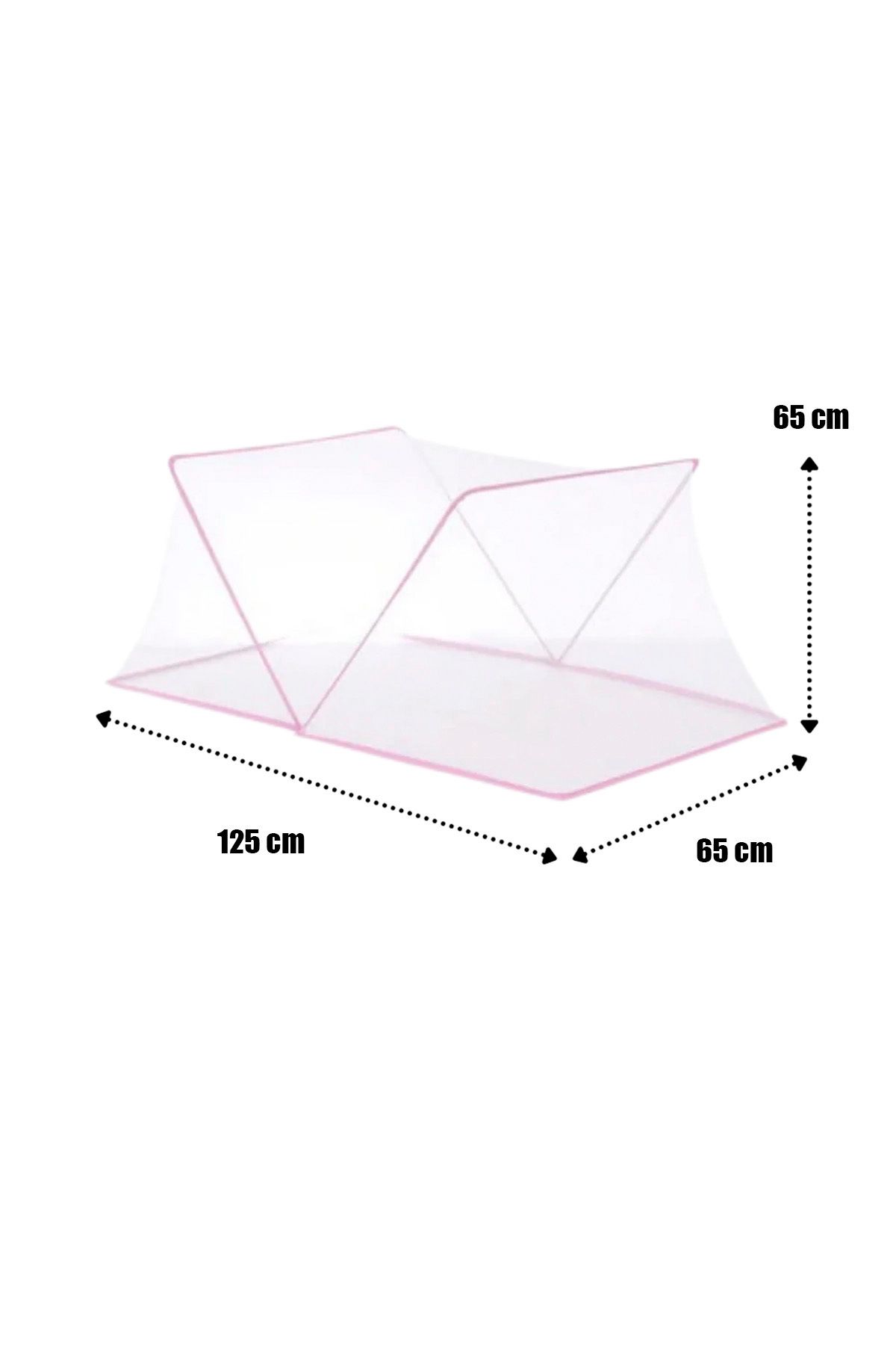 CMT-Foldable Pink Children and Baby Camping Netting 7