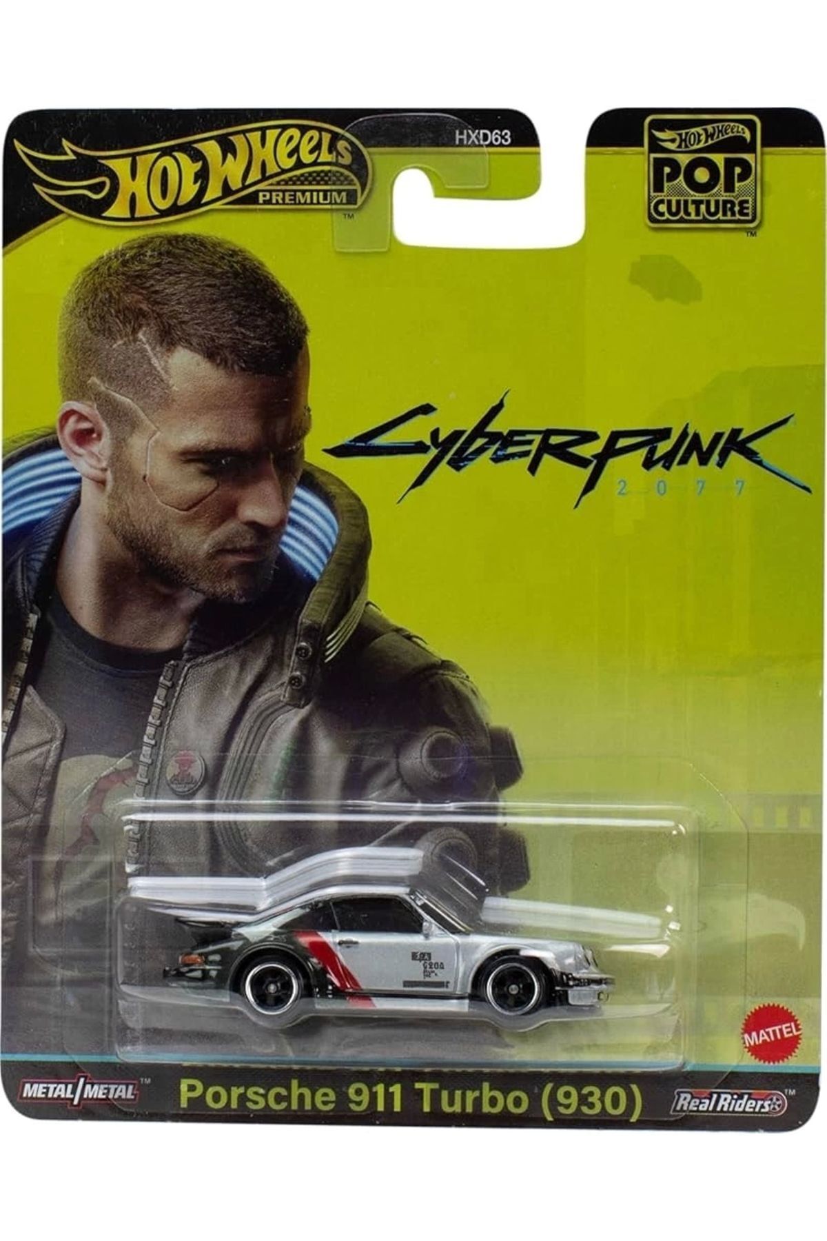 HOT WHEELS Premium Porsche 911 Turbo (930) HXD95