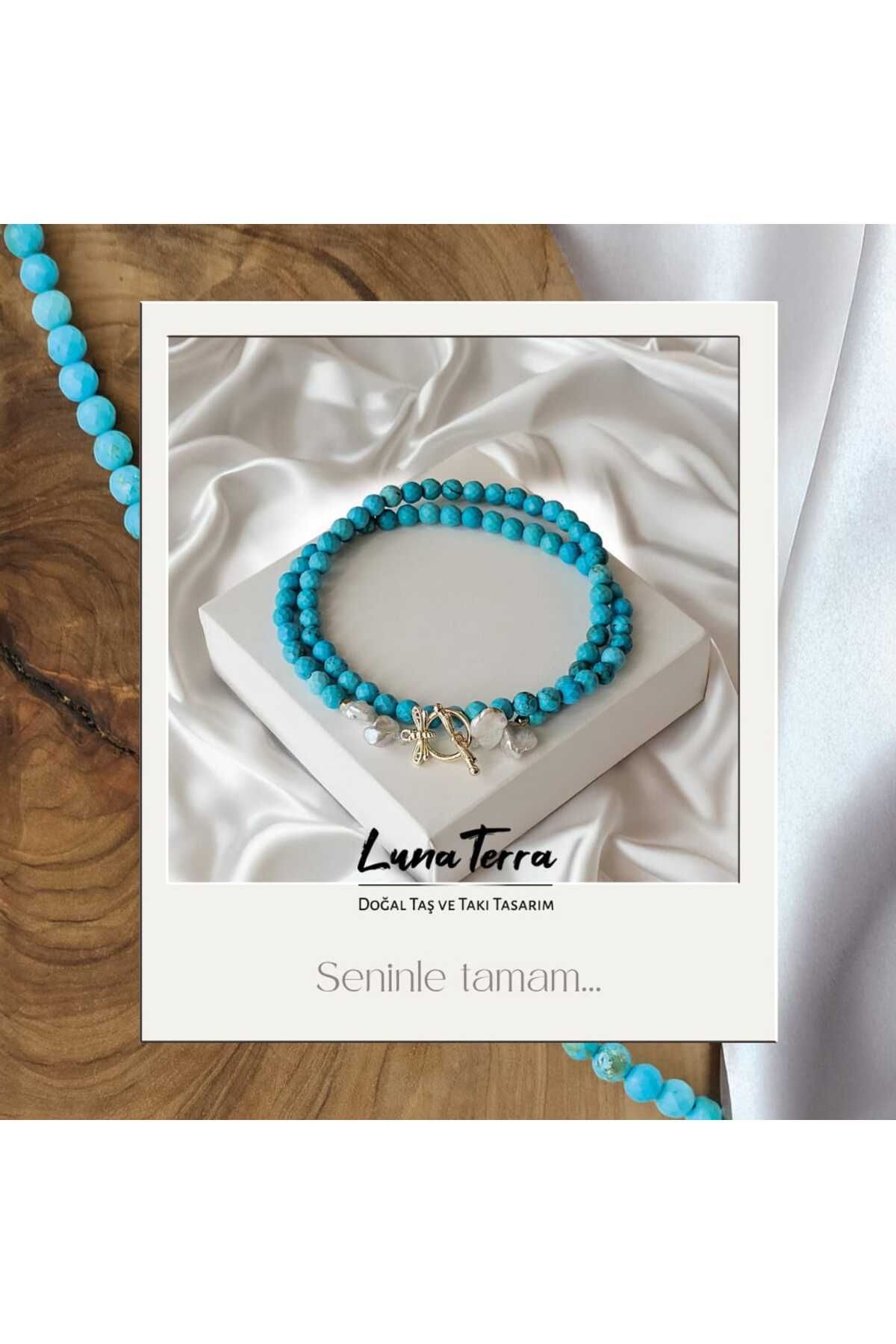 Lunaterra Luna Seri No 5 Doğaltaş Kolye
