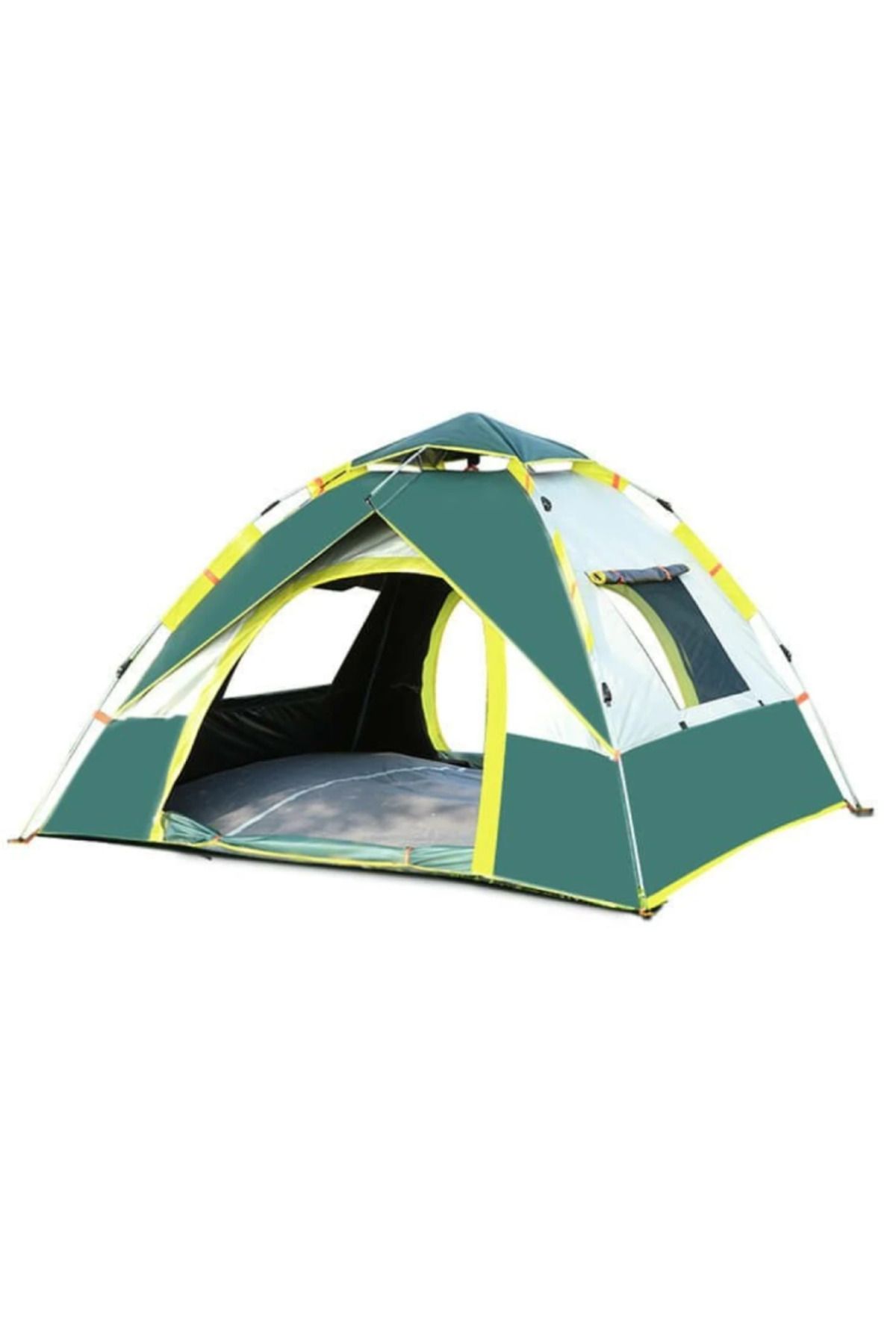 DFT 3 Kişilik Otomatik Çadır 2x2x1,35m - Yeşil-Bej