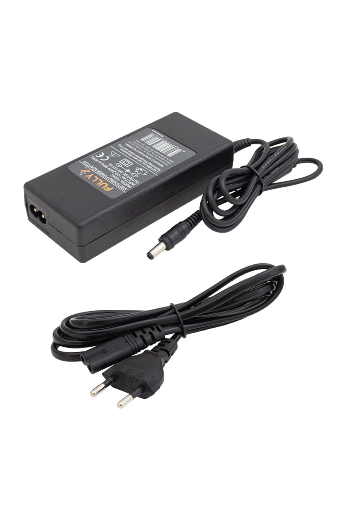 ALFA AKSESUAR 03 24 Volt - 5 Amper 5.5*2.5 Uçlu Plastik Kasa Masaüstü Adaptör
