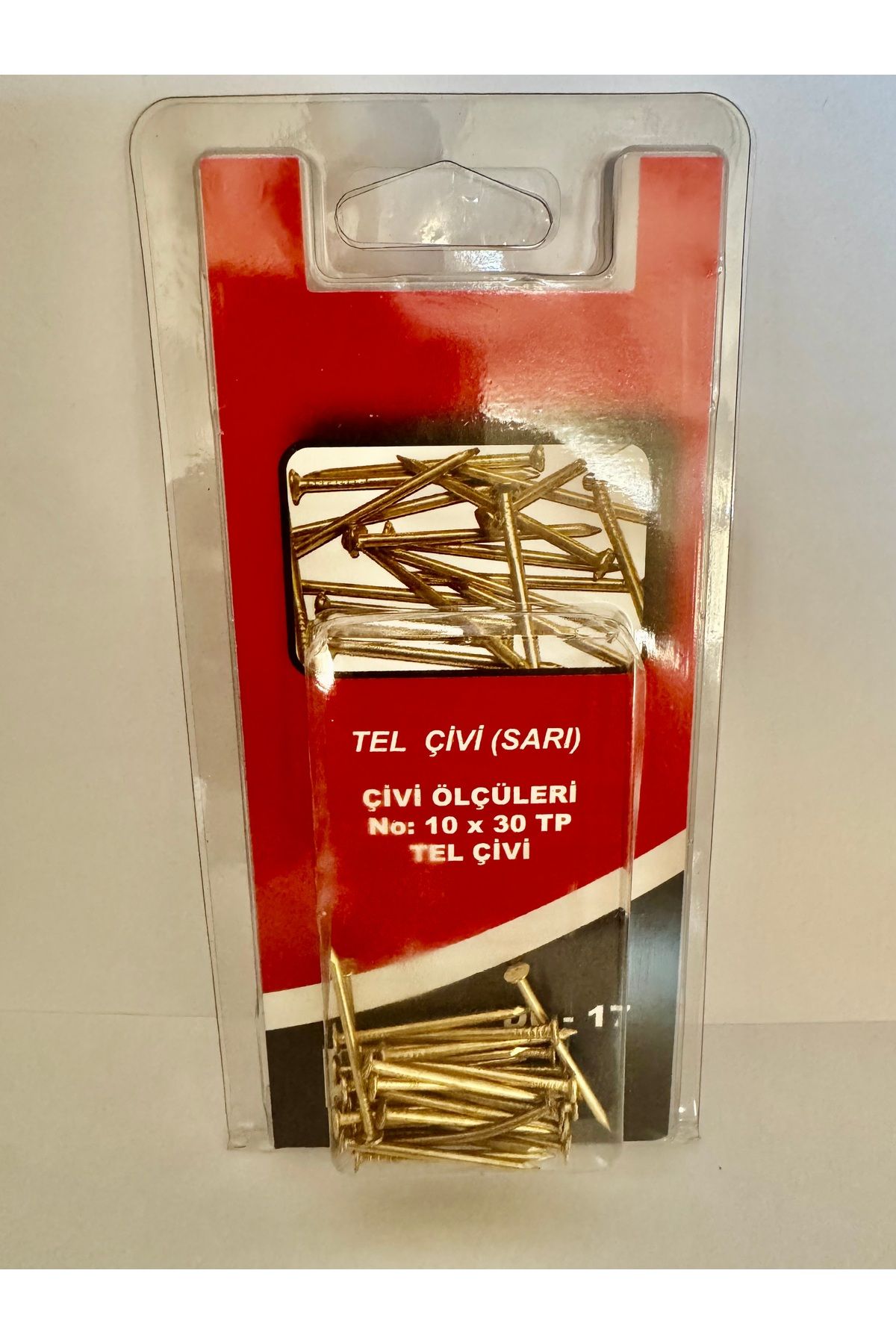 cevheri store Tel Çivi (Sarı) 10x30 Tp DL-17