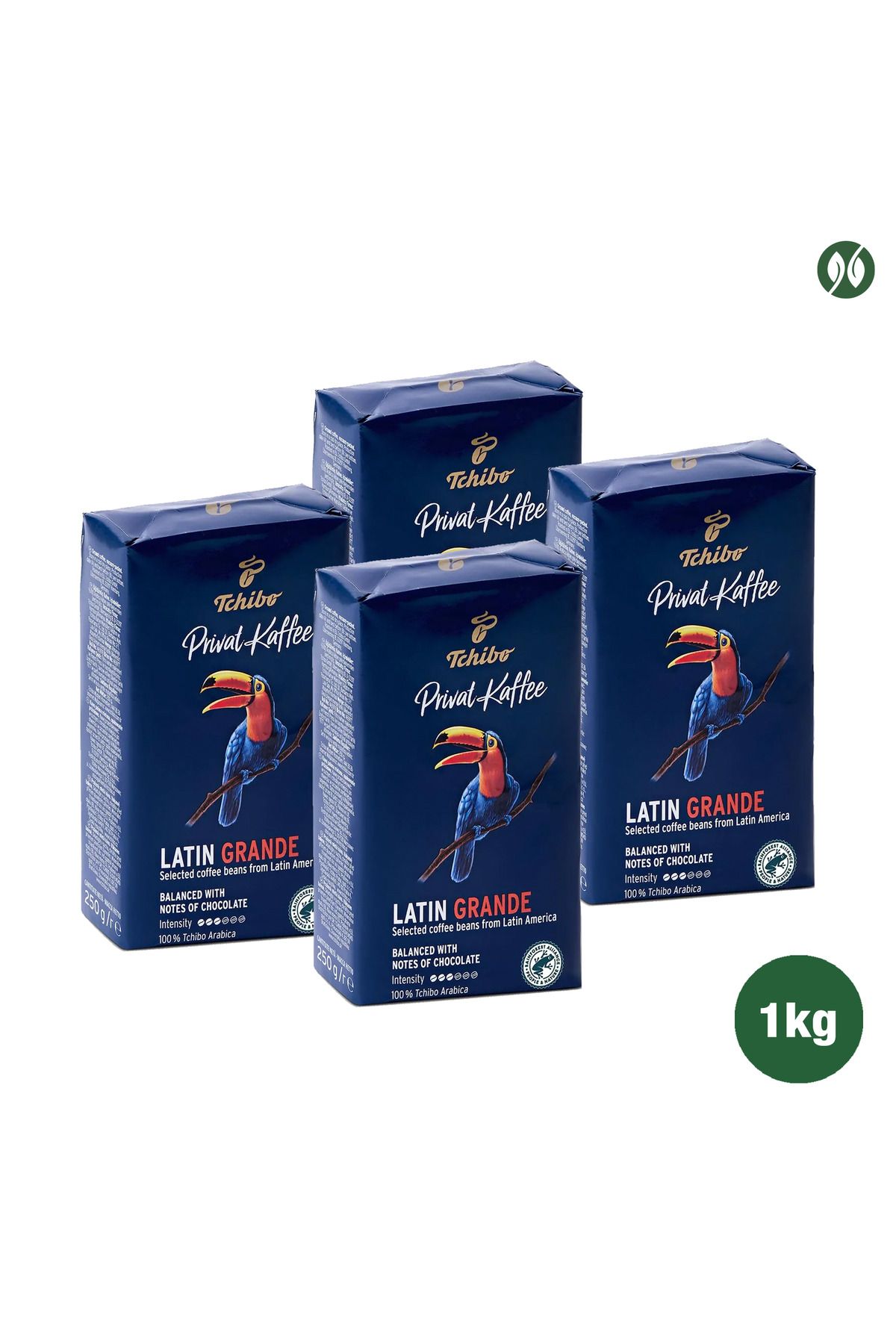 Tchibo Privat Kaffee Latin Grande Filtre Kahve 250g x4 1000 gr | Latin Esintili Yumuşak İçim