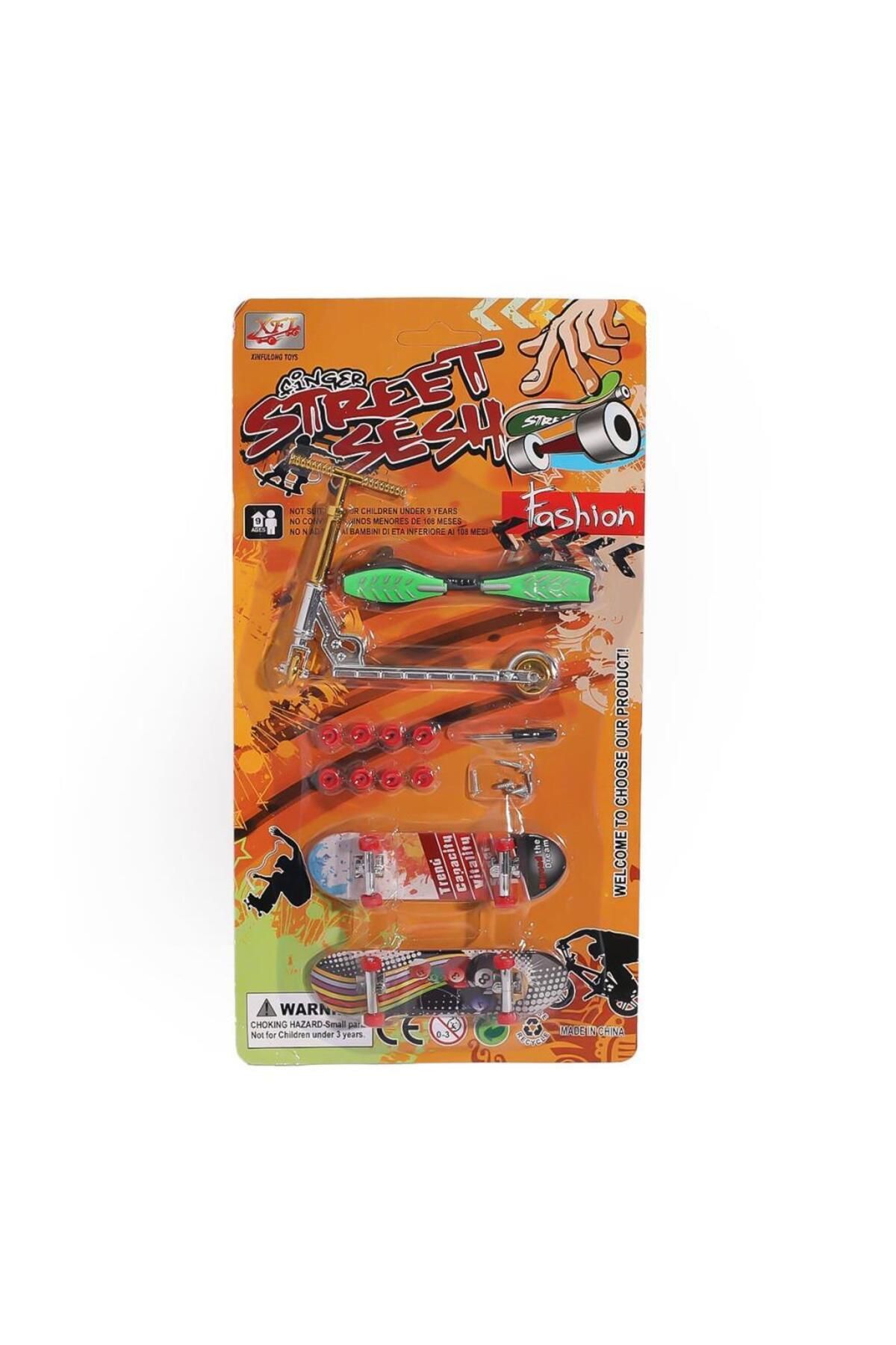 BLACK SPACE Nessiworld KZL-012-13 Kartela Kaykay Scooter -Kızılkaya
