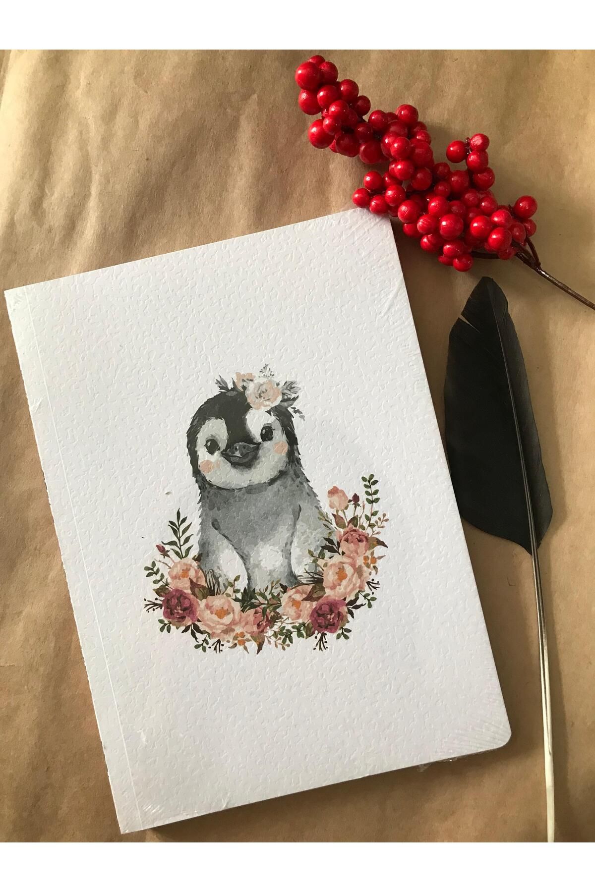 Adalinhome Atakids Lizy Hayvan Figürlü Çizgili Okul Not Defteri (21×15 cm, 80 Yaprak)