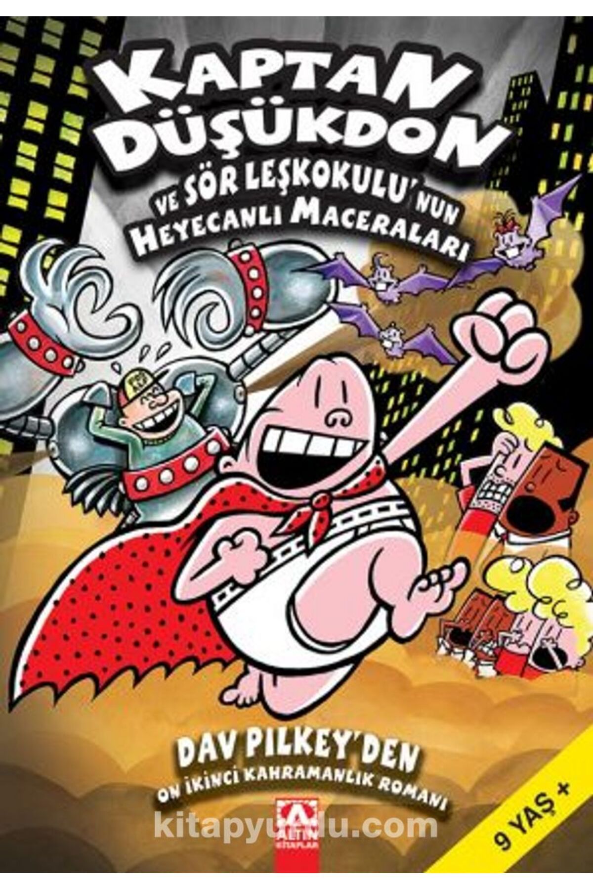 Altın Kitaplar KAPTAN DÜSÜKDON 12. KITAP - KAPTAN DÜSÜKDON VE SÖR LESKOKULU'NUN HEYECANLI MACERALARI