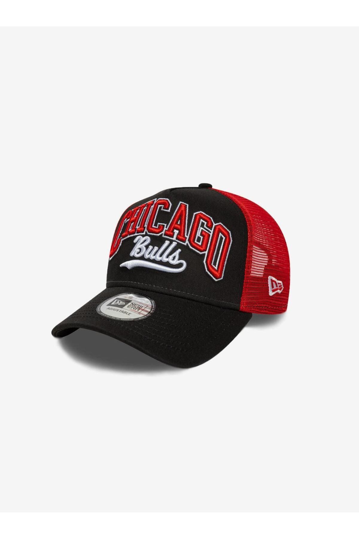 NEW ERA New Era Script Logo 9Forty Trucker Chicago Bulls Şapka