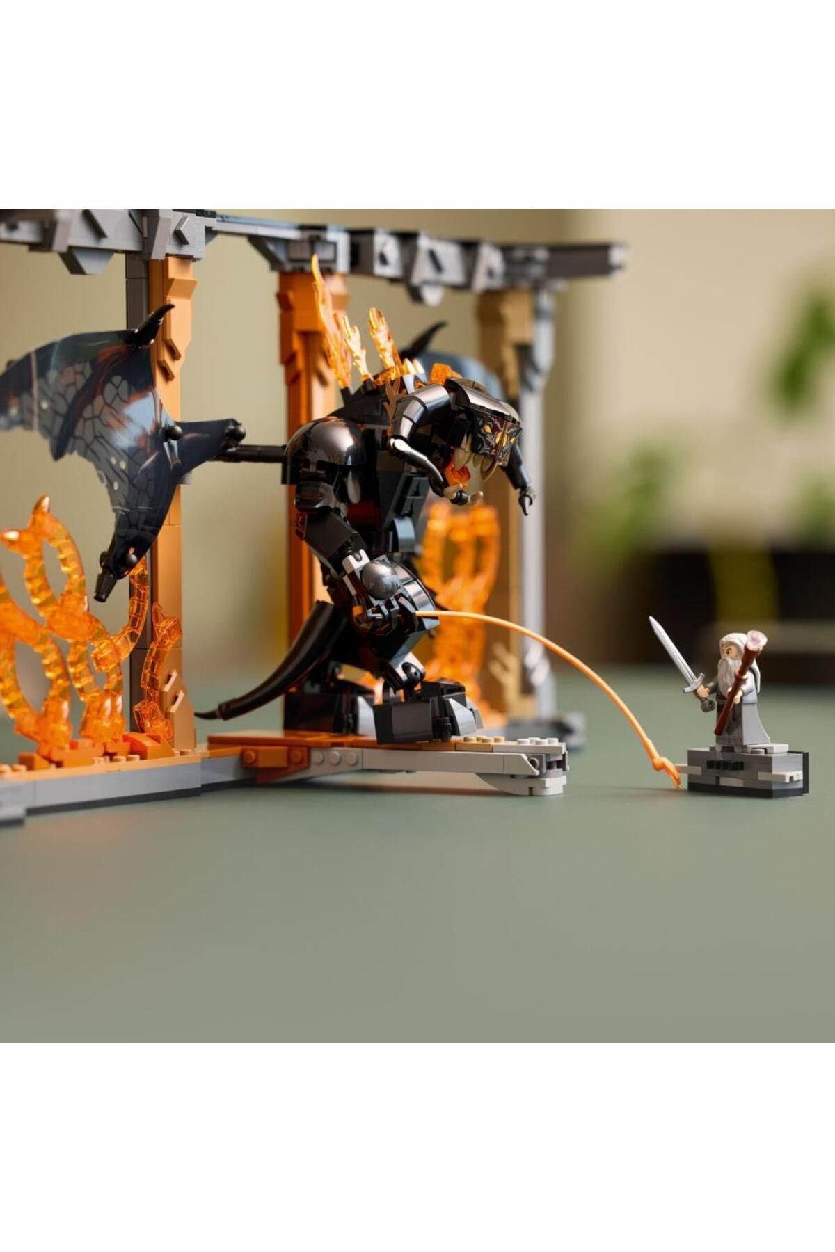 LEGO-®    Icons Lord of the Rings: Balrog Bookshelf Decor 10367 -18+ Decorative Building Set (1201P) 5