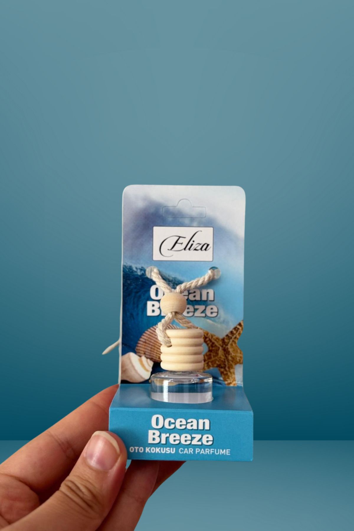 Cihania Store Araç İçi Oto Kokusu/İp Askılı Koku - Okyanus Ferahlığı